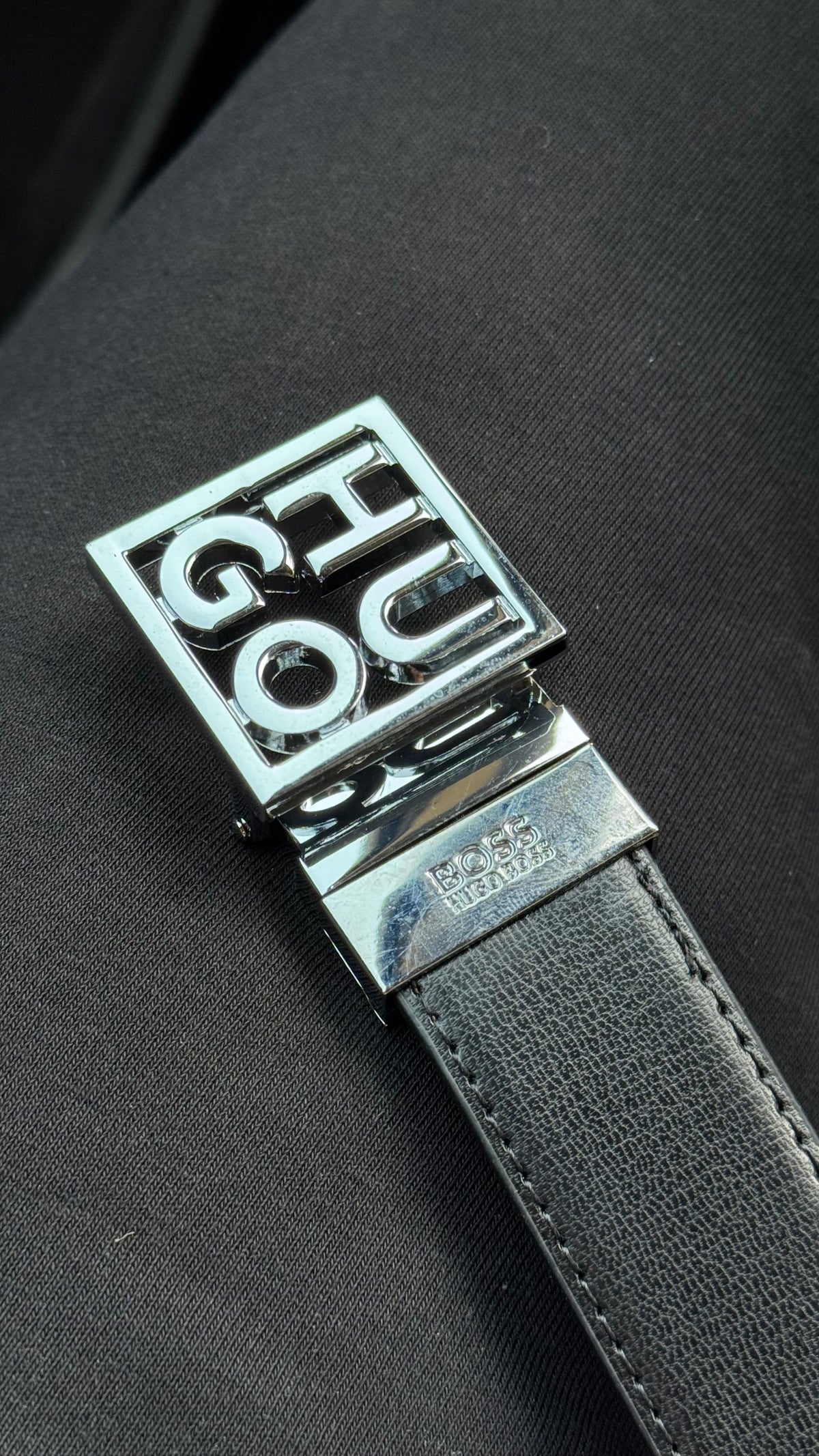 Hugo boss Classic Double Face Belt – Black & Brown