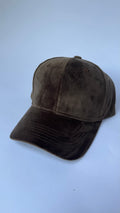 Suede Baseball Cap -1032