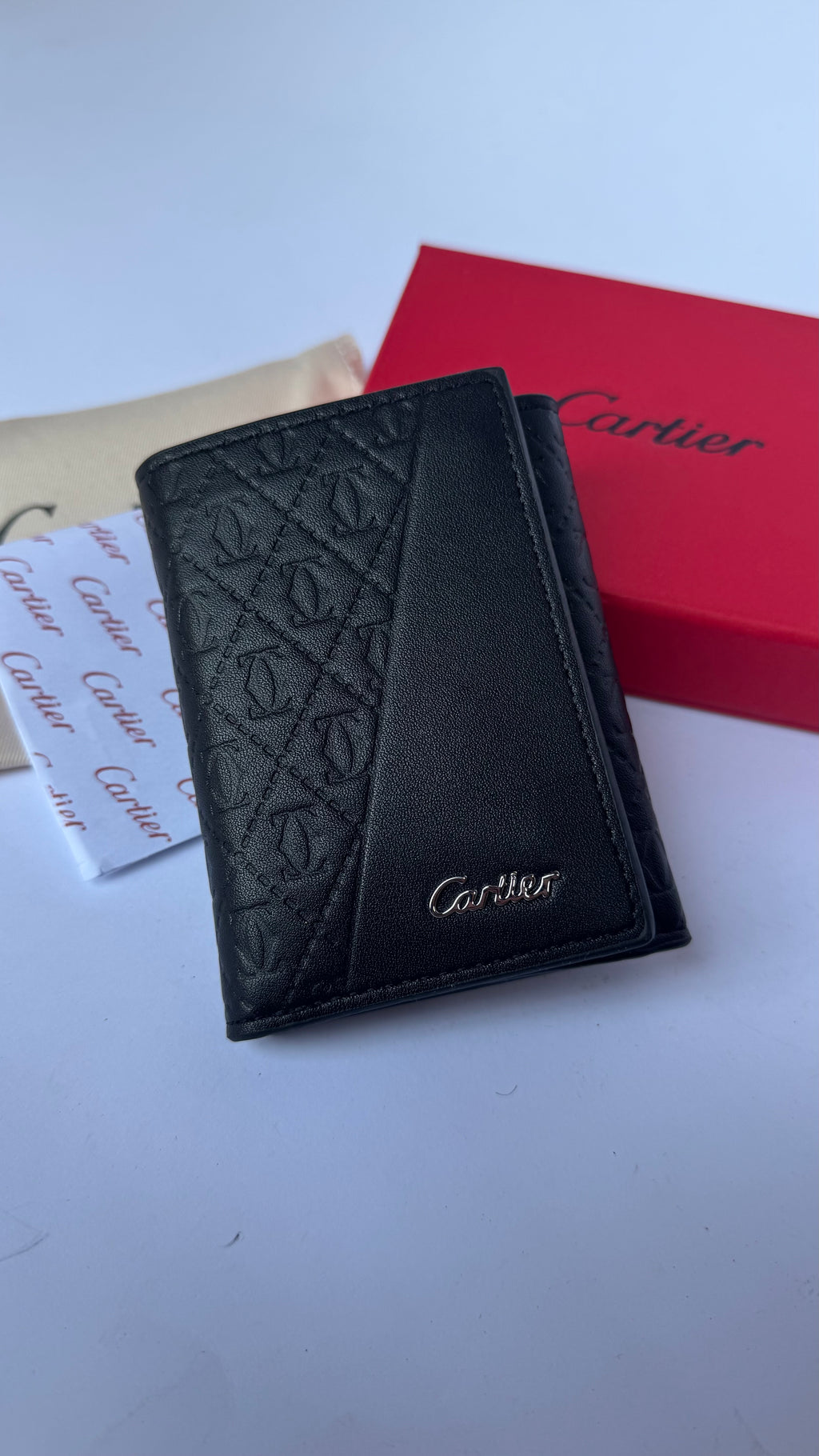 Cartier Trifold Wallet- Firstcopy