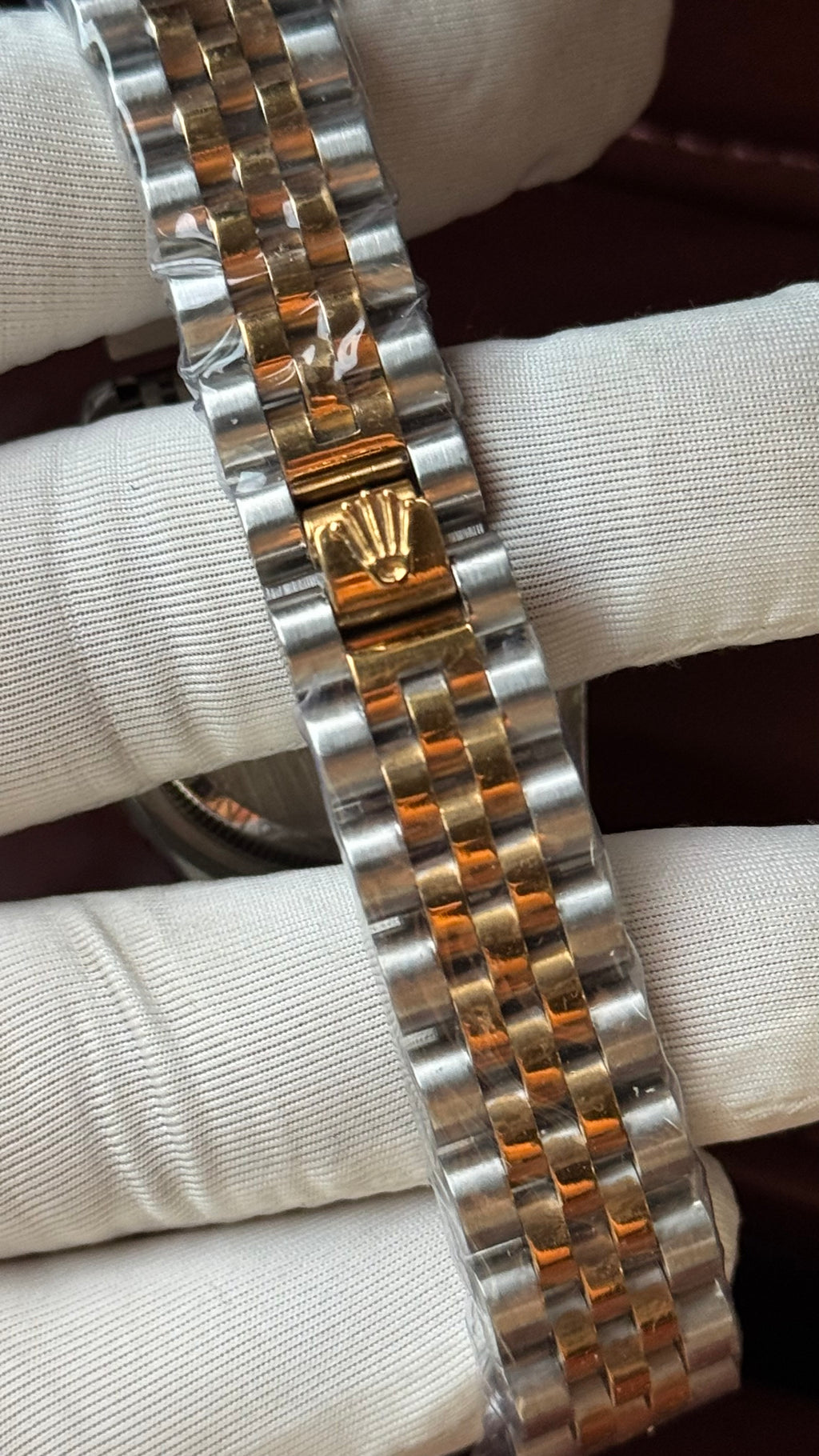 Rolex Datejust Half-Gold black