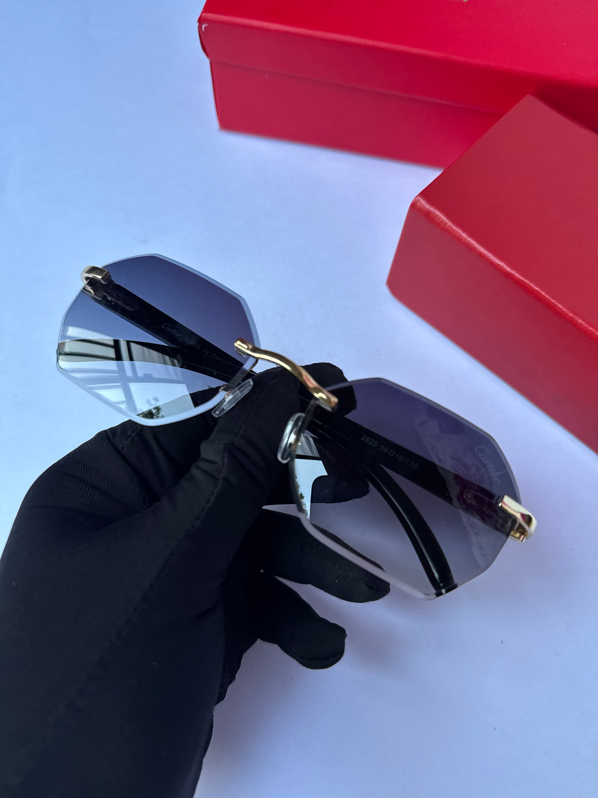 Cartier Frameless Sunglasses
