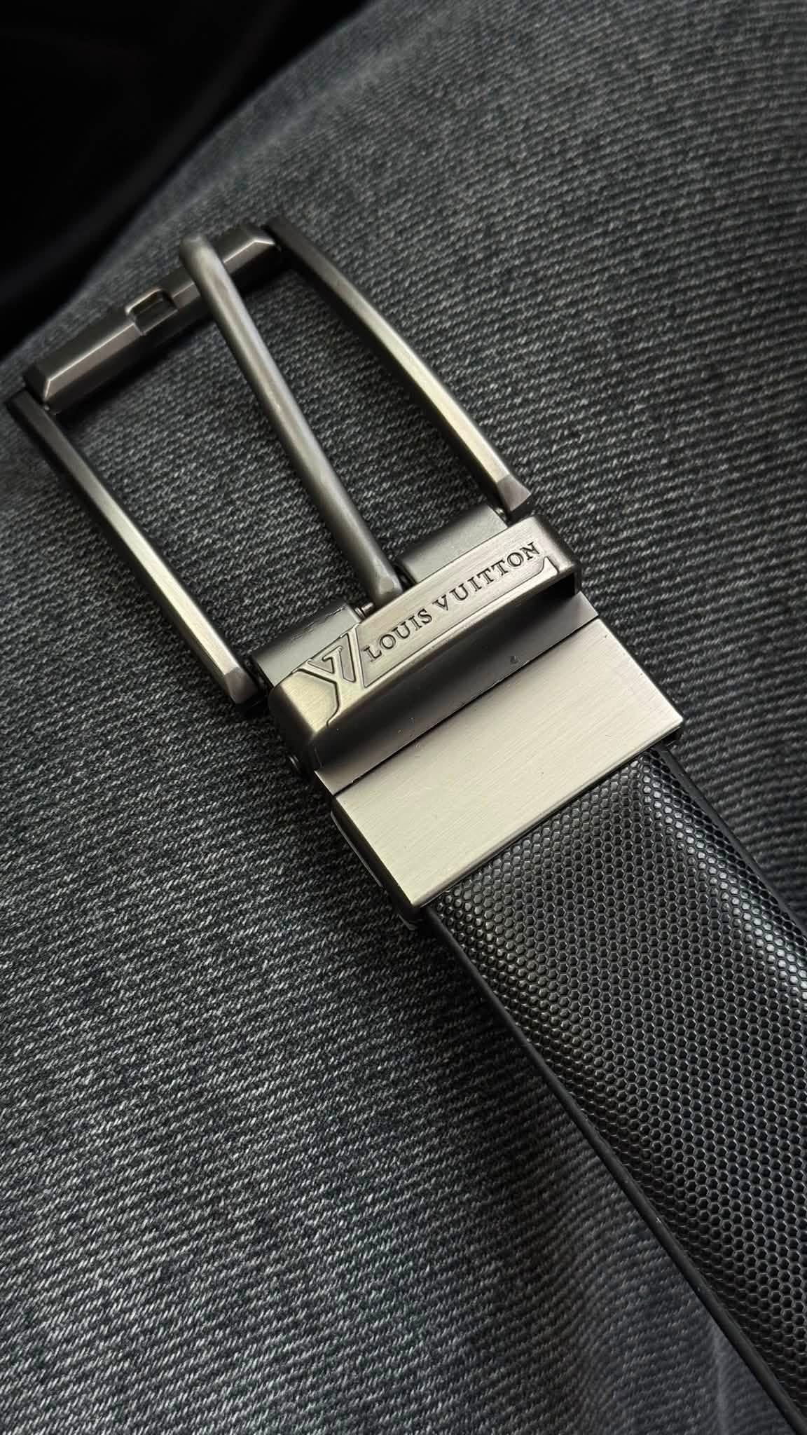 Louis Vuitton Classic Double Face Belt – Black & Brown