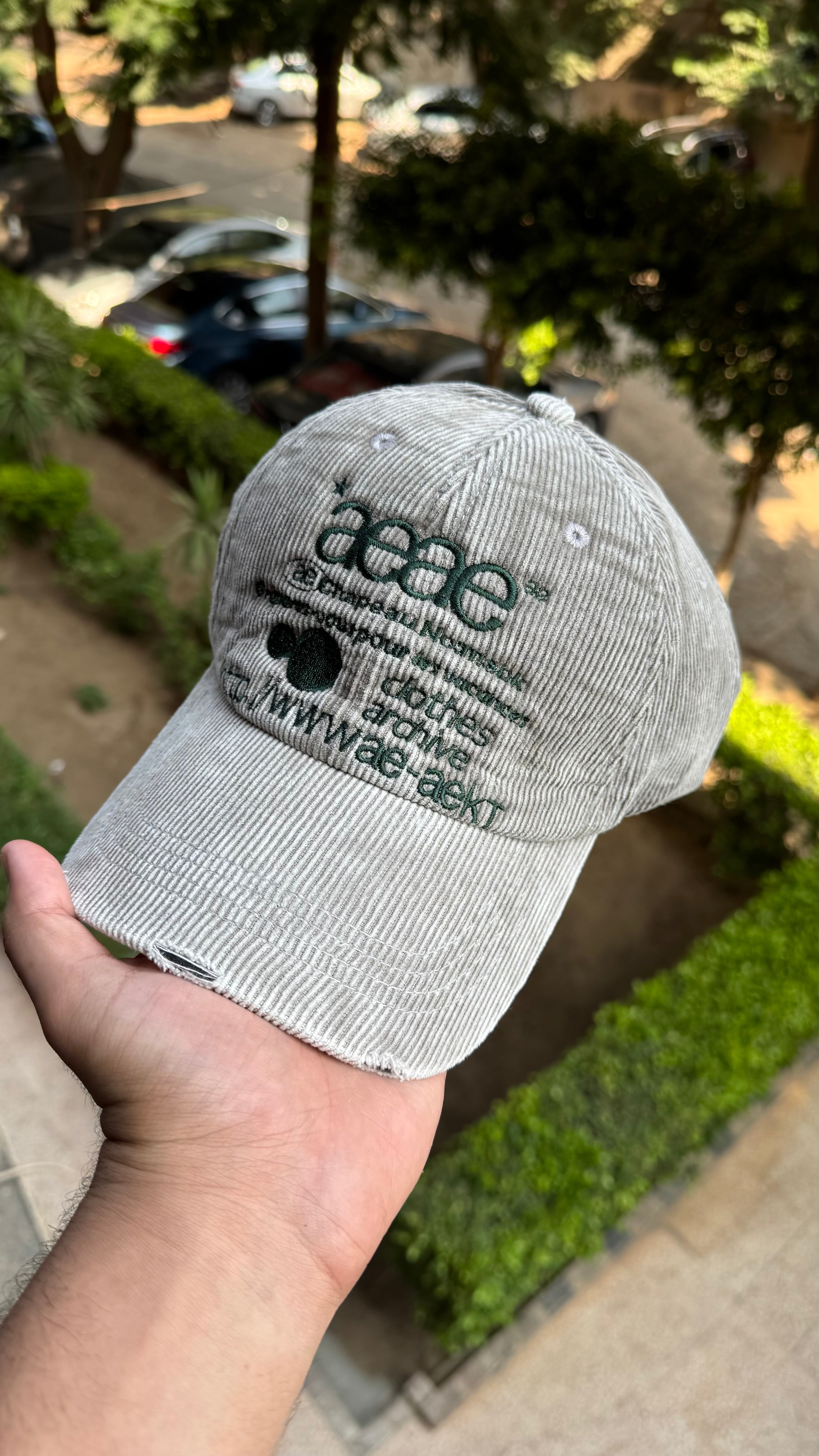 Corduroy Dad Cap -1073