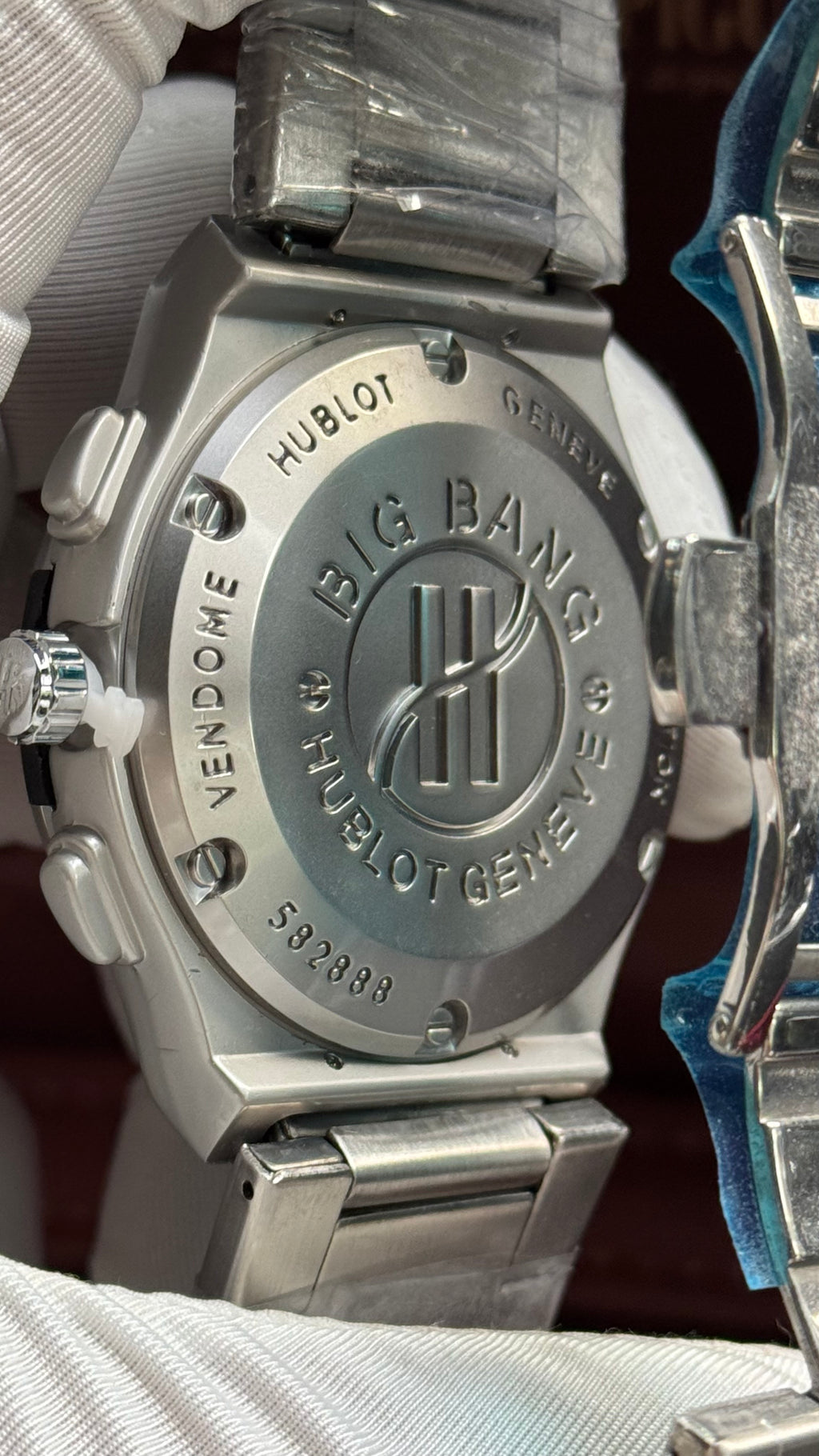 Hublot Full Black & Silver Gold Touch