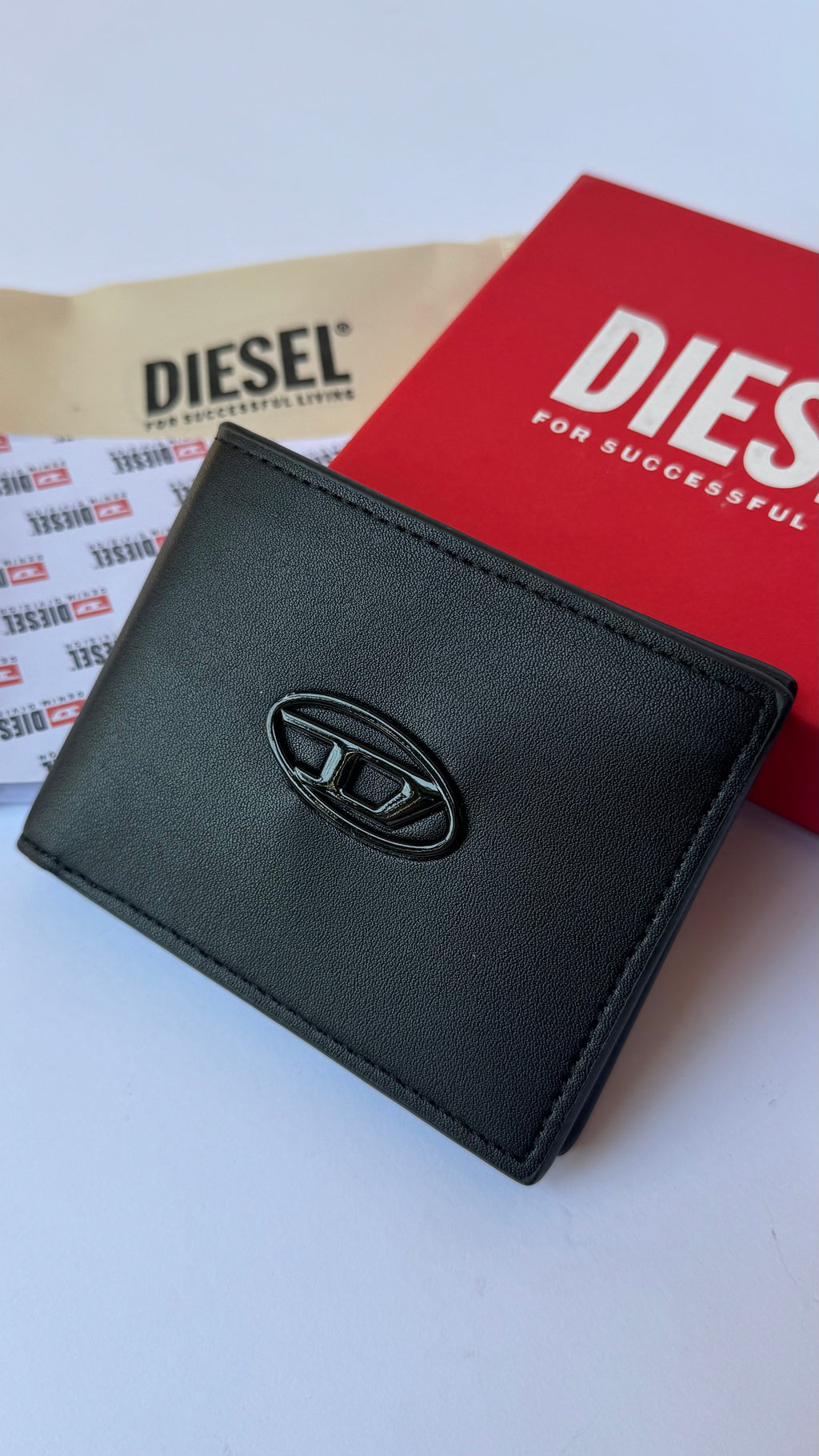 Diesel Black Wallet -130