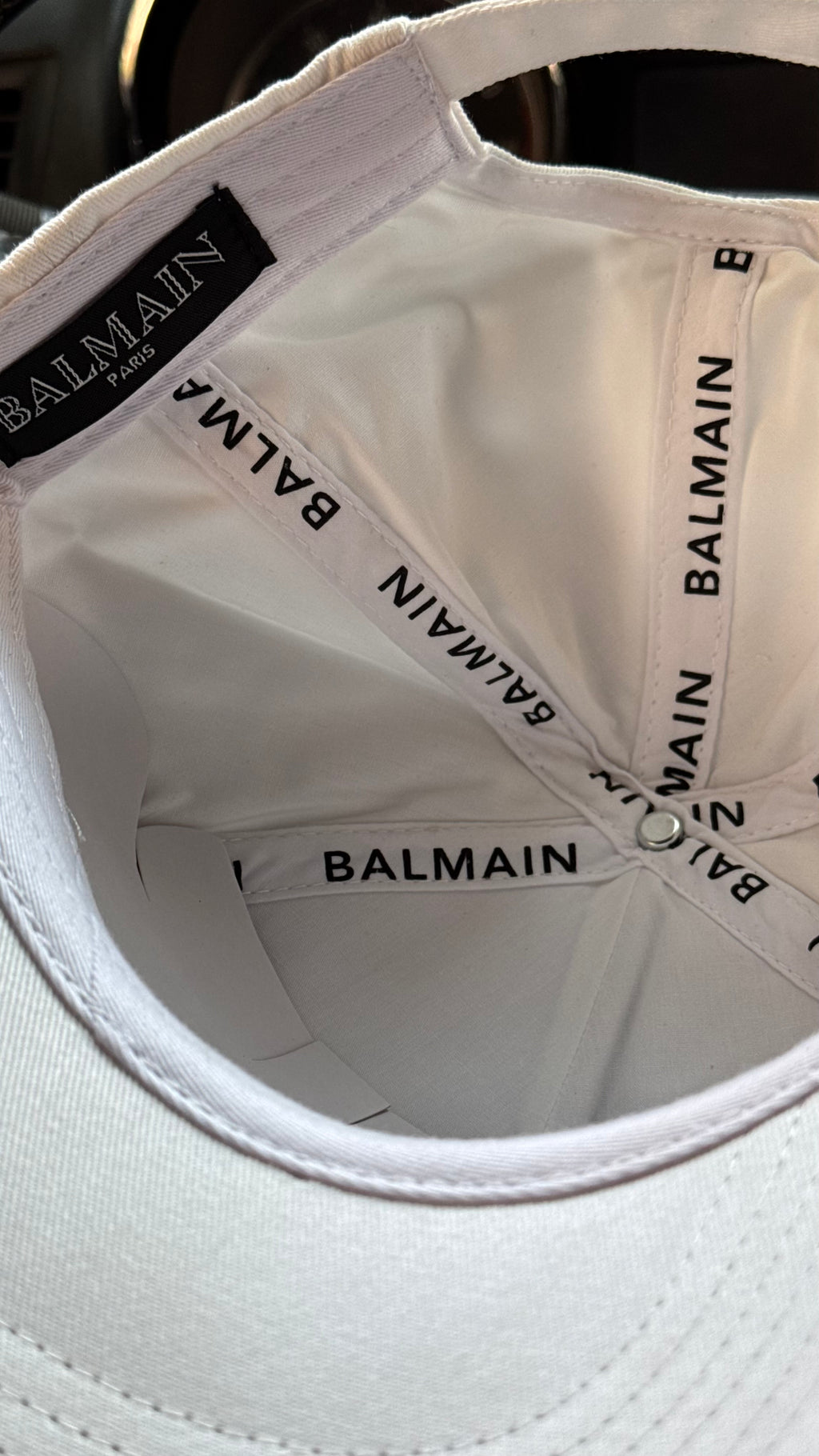 Balmain Mirror Baseball Cap -1063