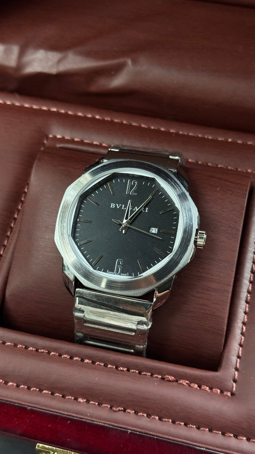 Bvlgari Semi-Automatic Luxury Watch – 4 Colors