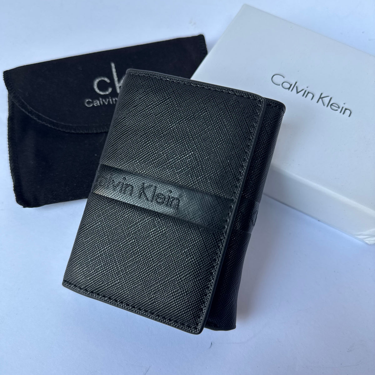 CalvinKlein Automatic Trifold Wallet