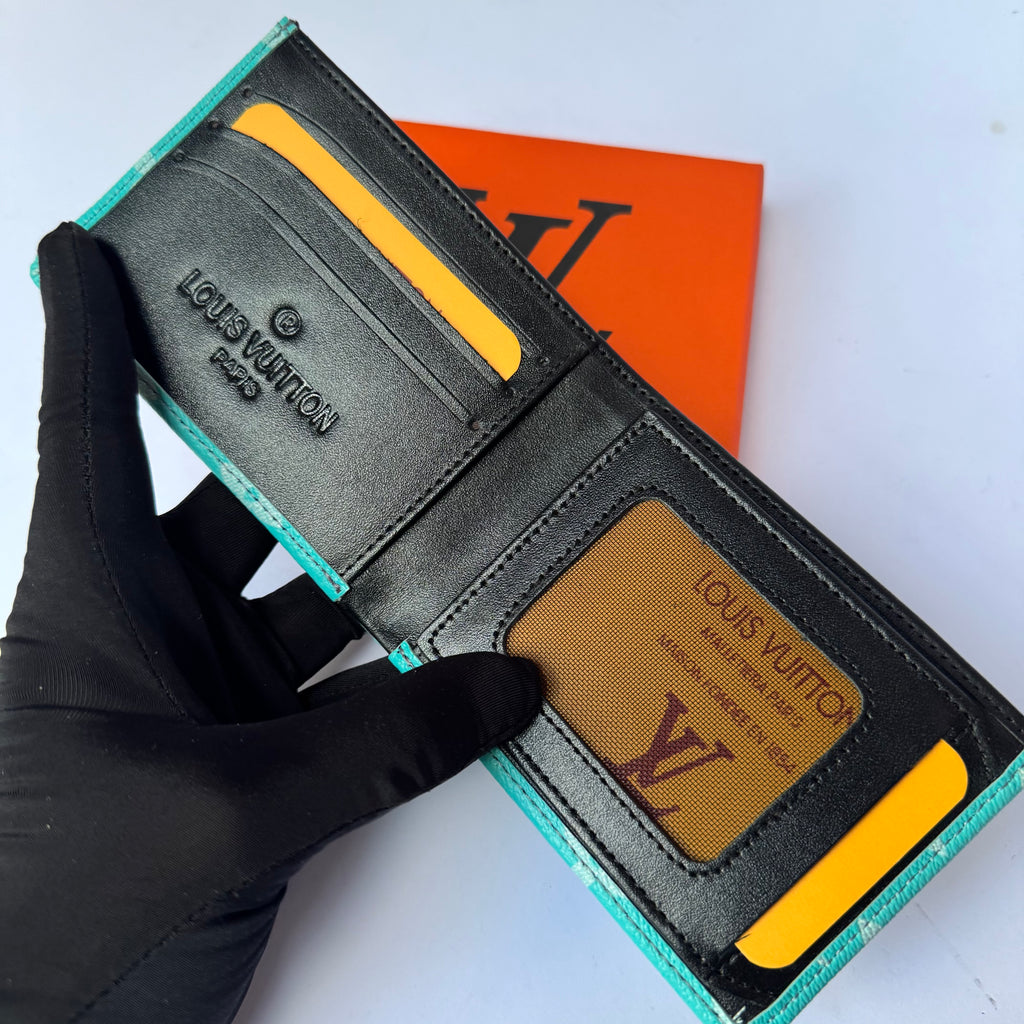 Louis Vuitton Turquoise Wallet