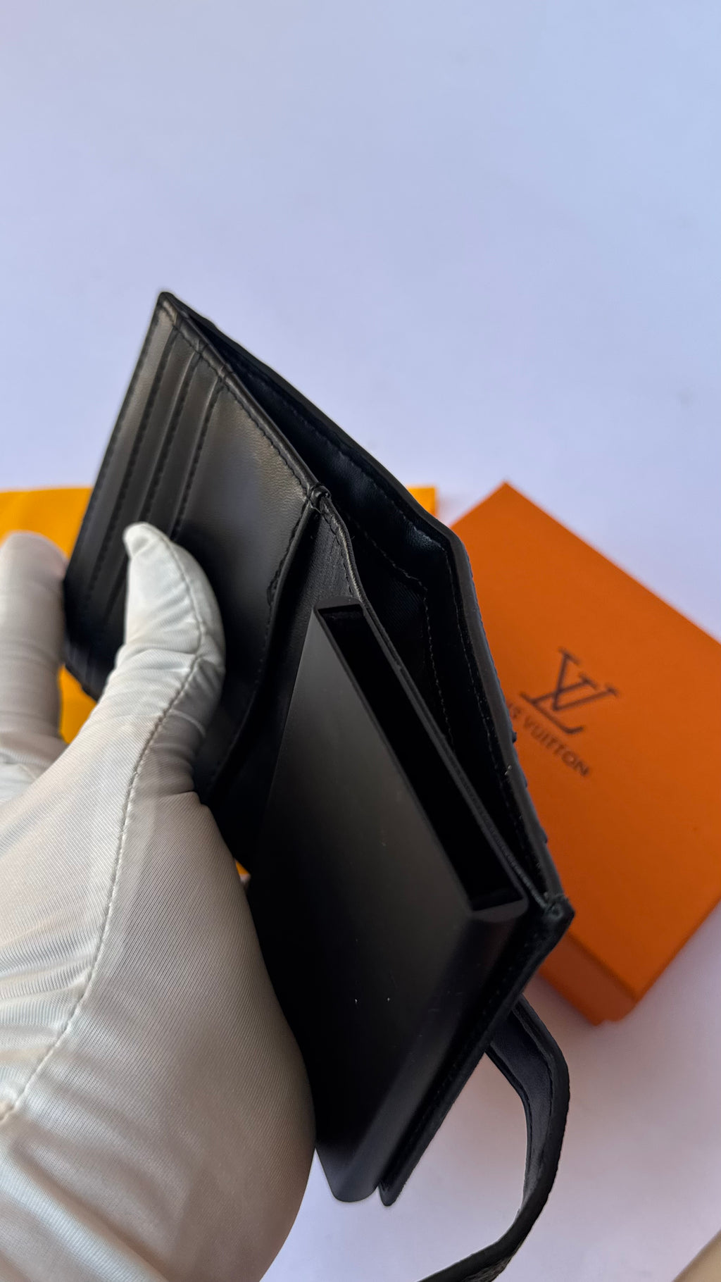 Louis Vuitton Bifold Automatic Wallet - Orange