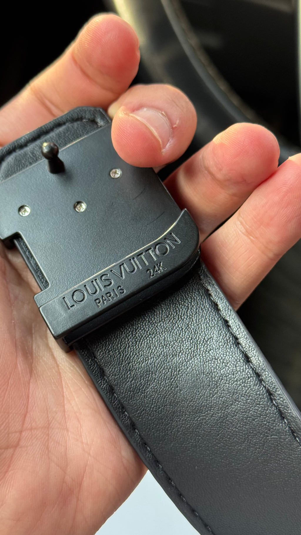 Louis Vuitton Mirror Fashion Belt