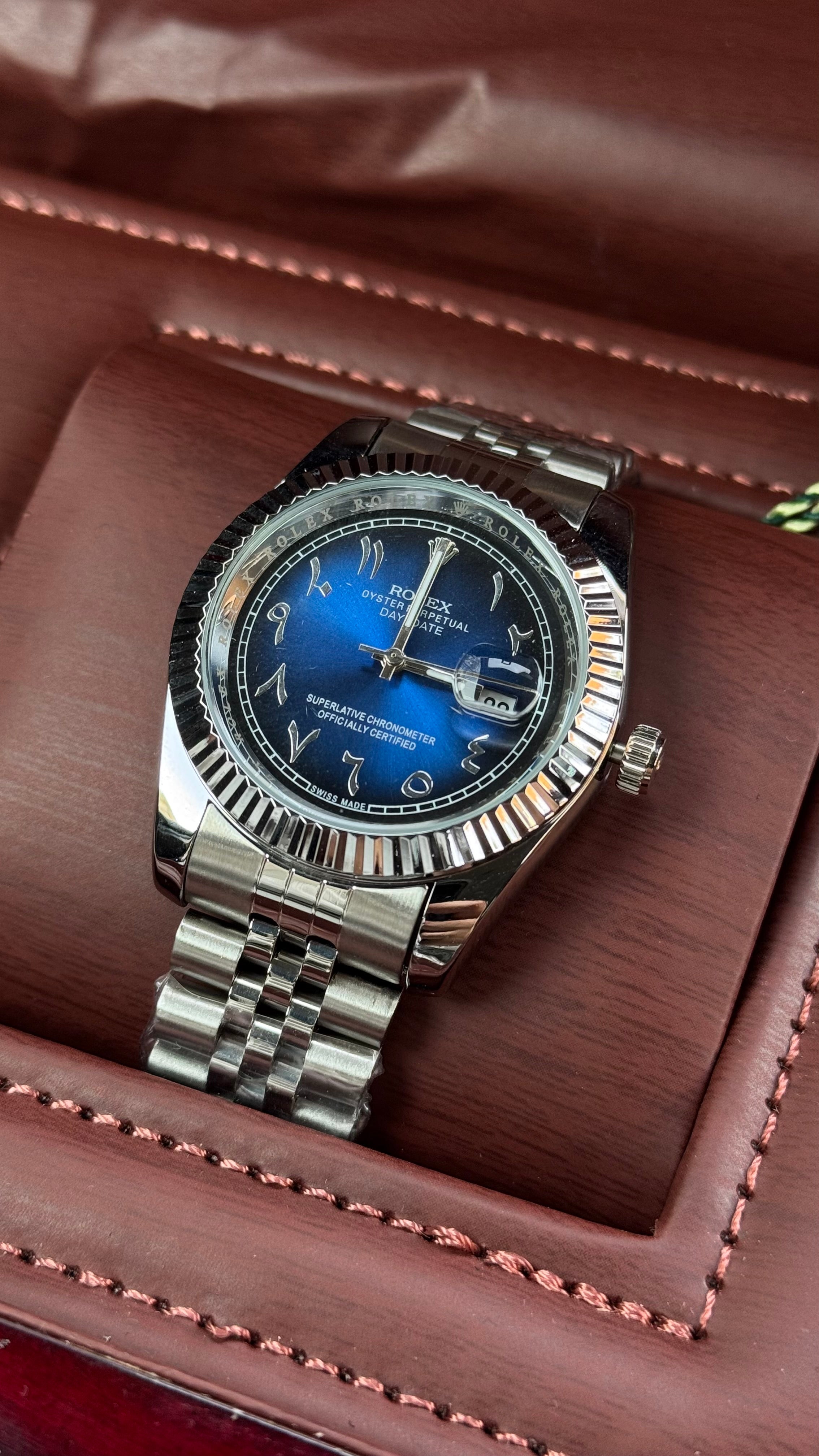 Rolex Datejust Arabic Edition Semi-Automatic Watch – Multiple Colors