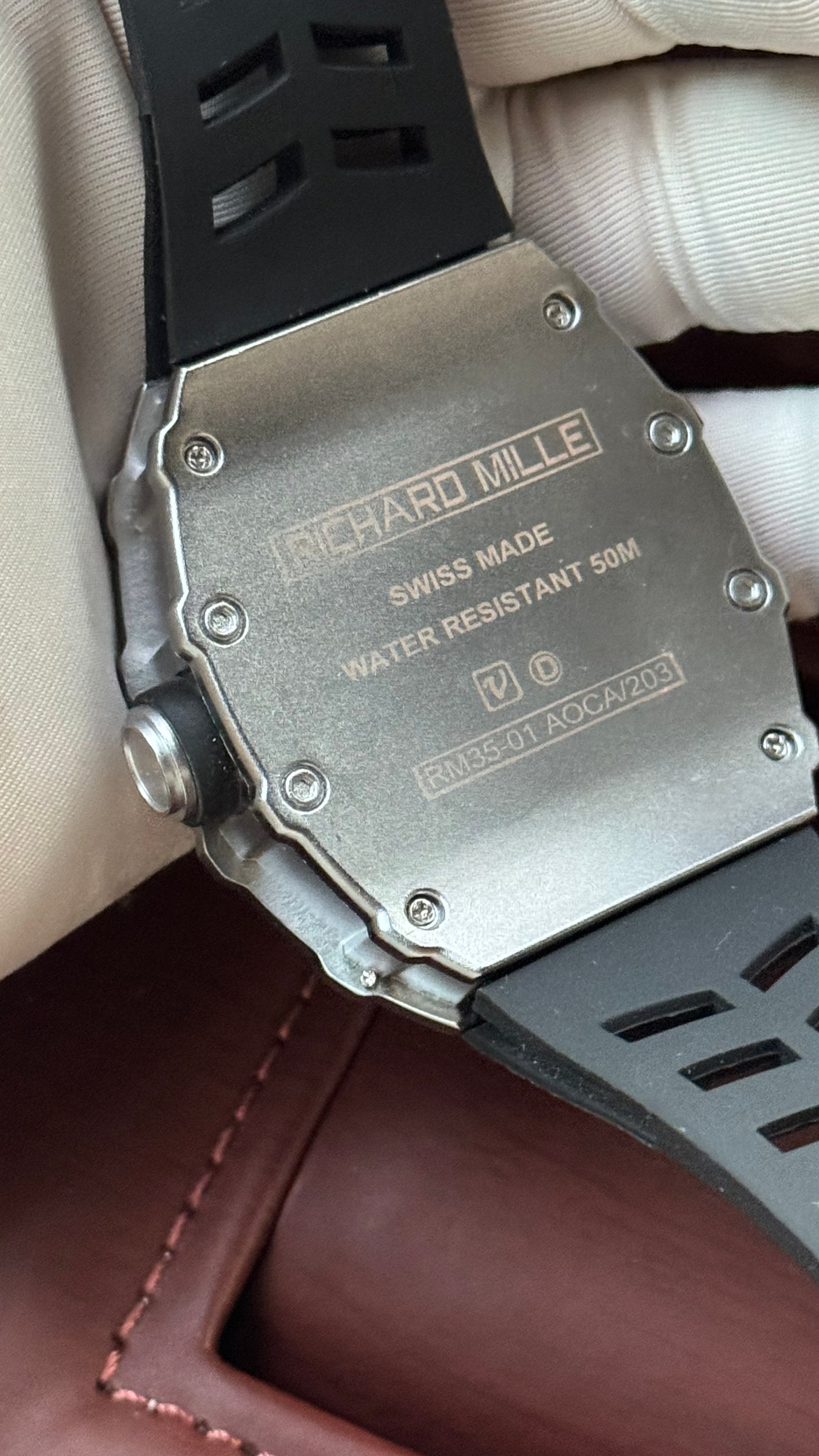 Richard Mille Iced Black Watch