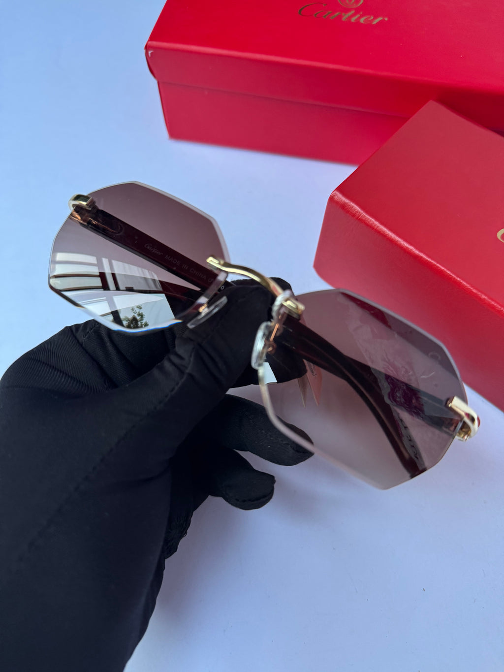Cartier Frameless Sunglasses