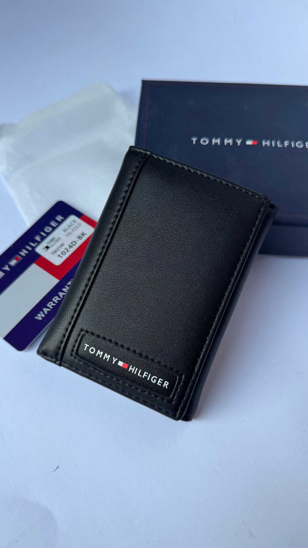 Tommy Hilfiger Trifold Wallet- Firstcopy