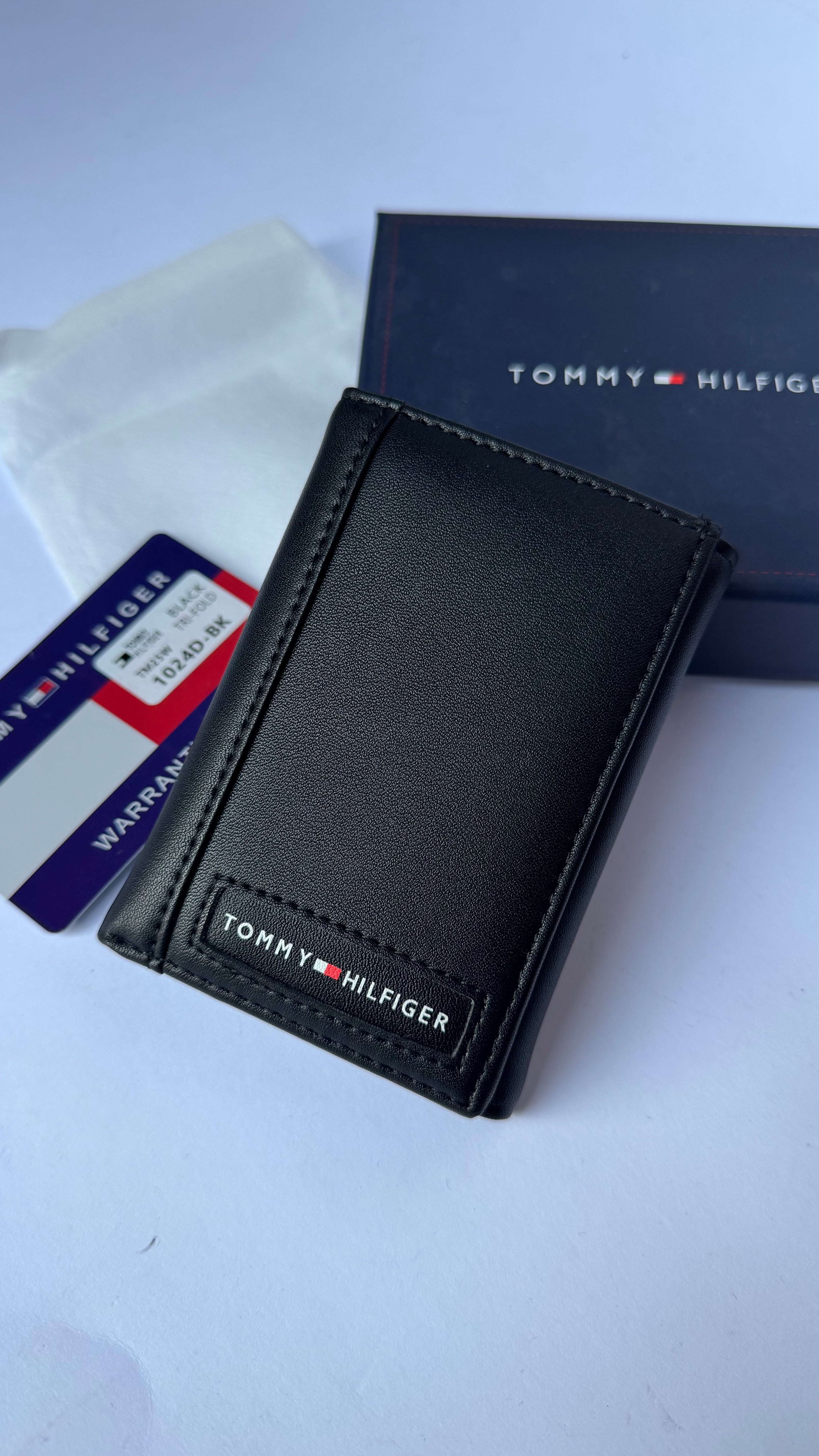 Tommy Hilfiger Trifold Wallet- Firstcopy