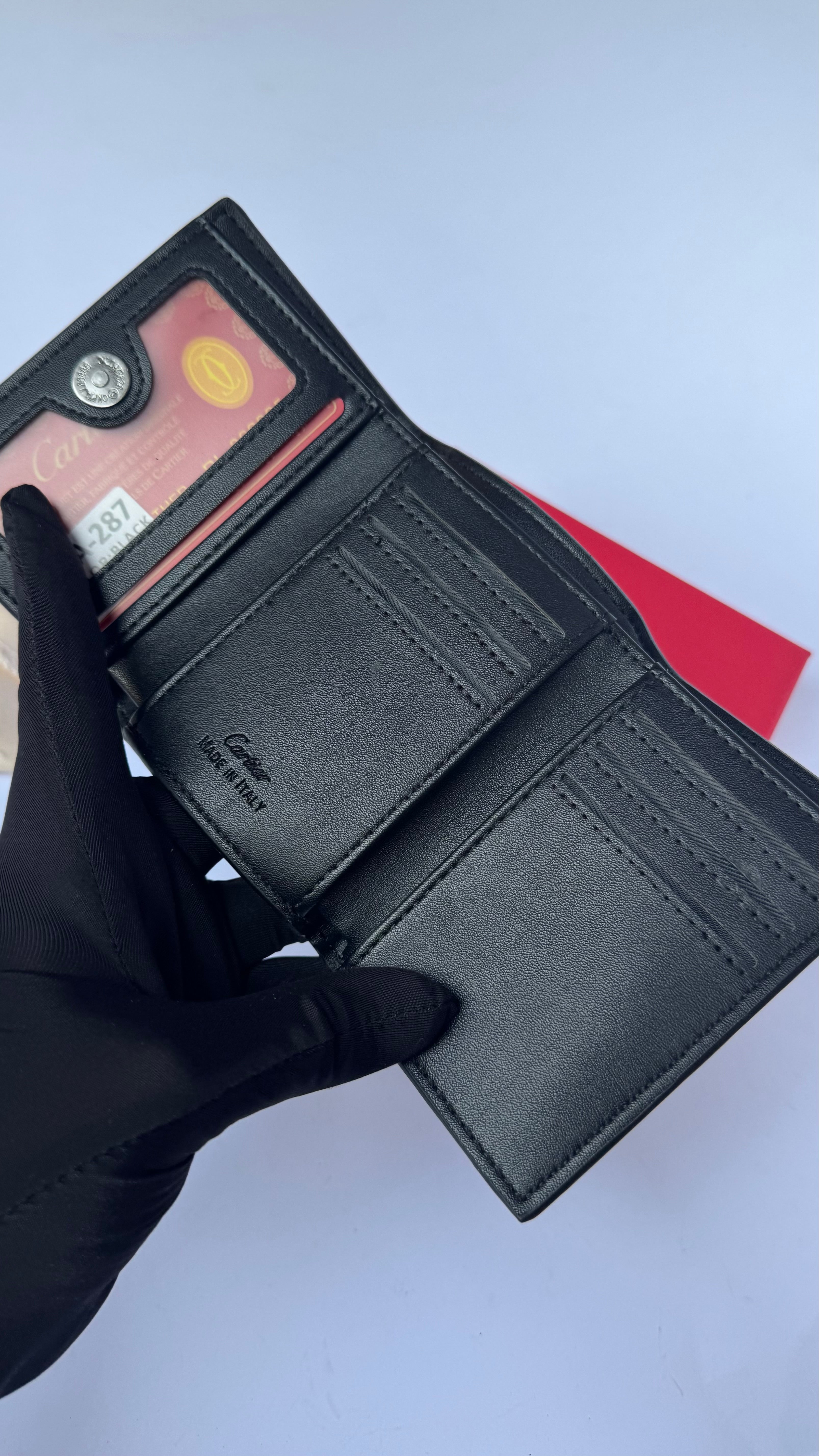 Cartier Trifold Wallet- Firstcopy