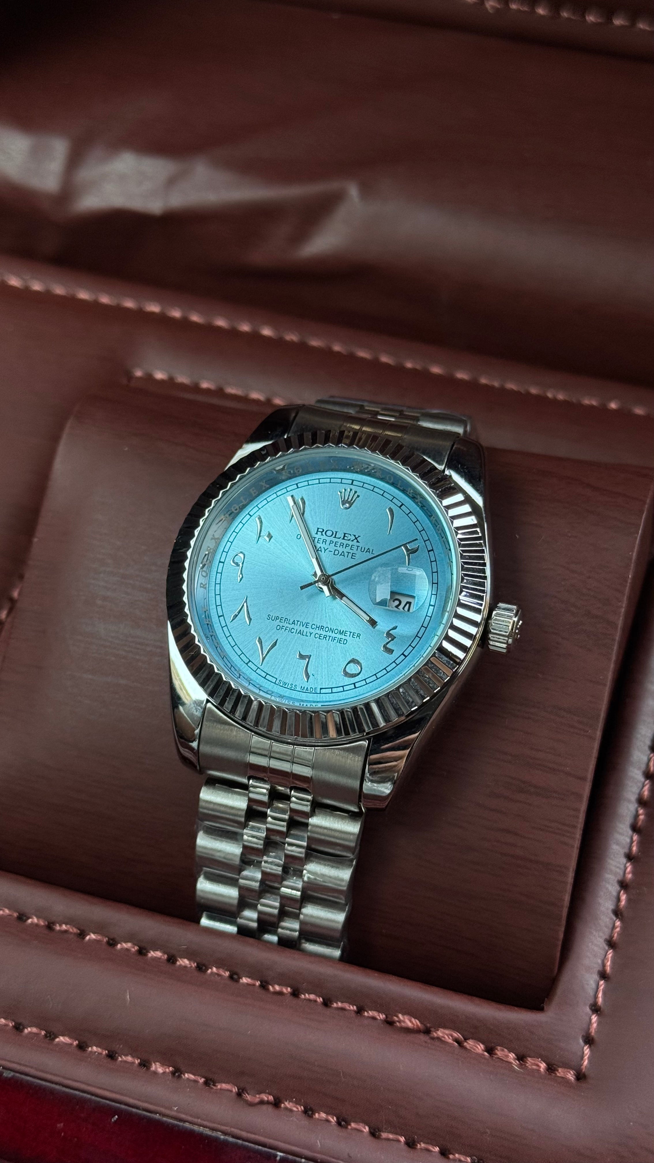 Rolex Datejust Arabic Edition Semi-Automatic Watch – Multiple Colors