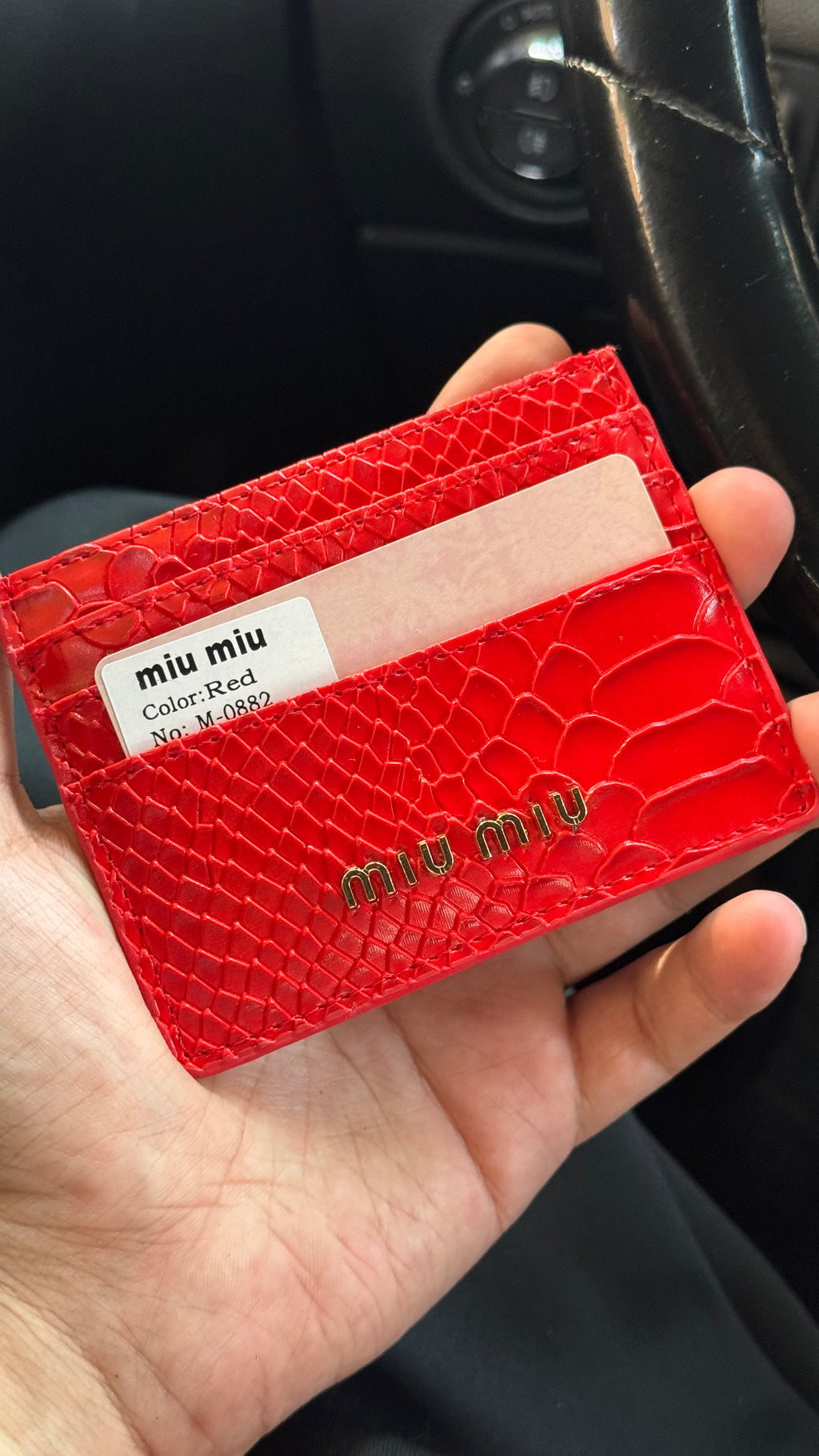 MiuMiu Card Holder-131