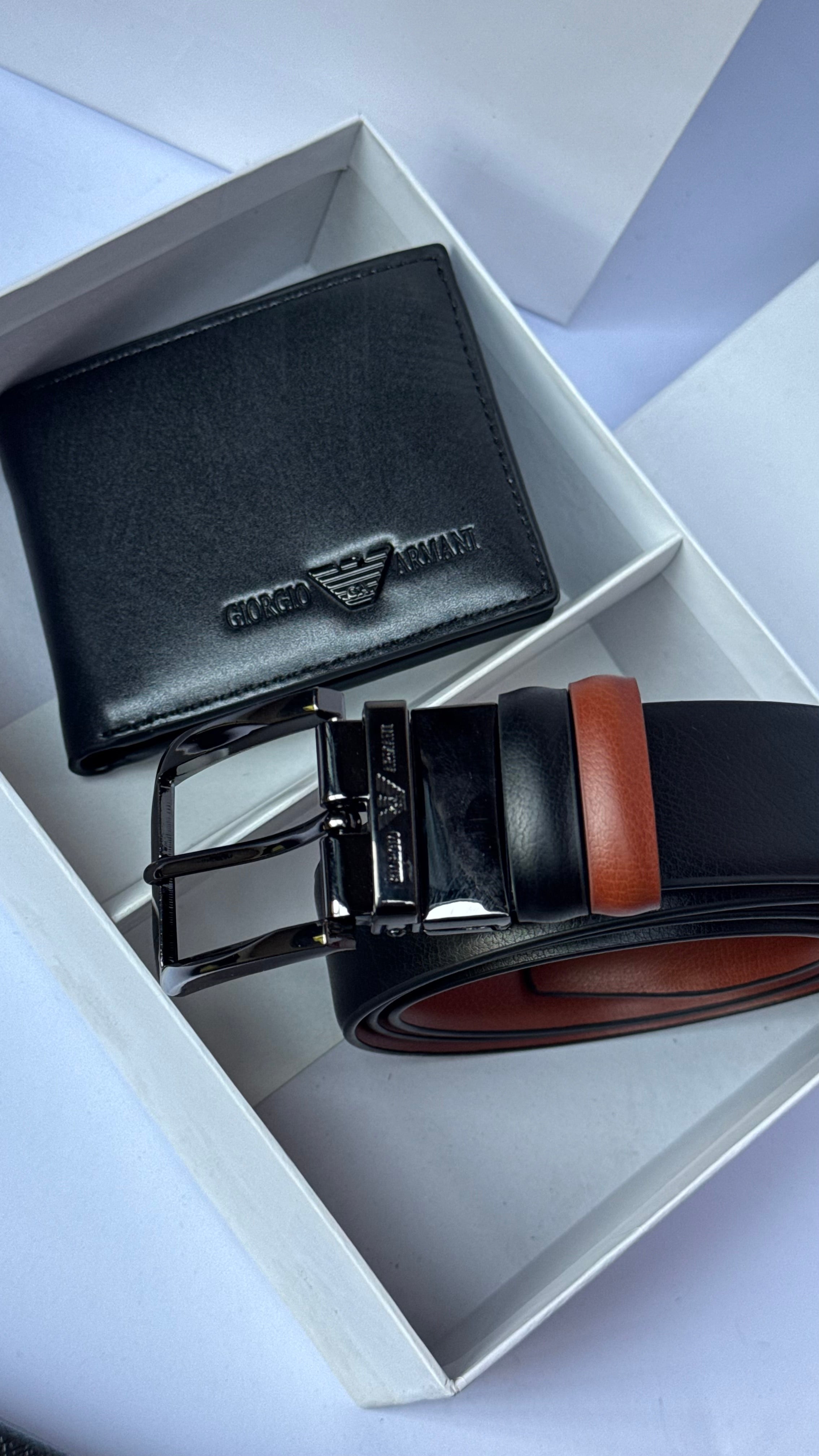Giorgio Armani
 Wallet & Belt Gift Set
