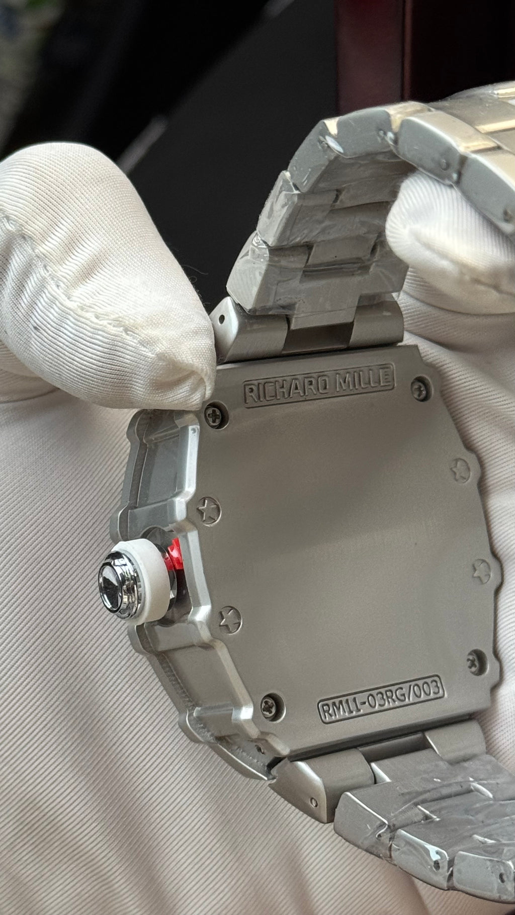 Richard Mille Silver White Dial