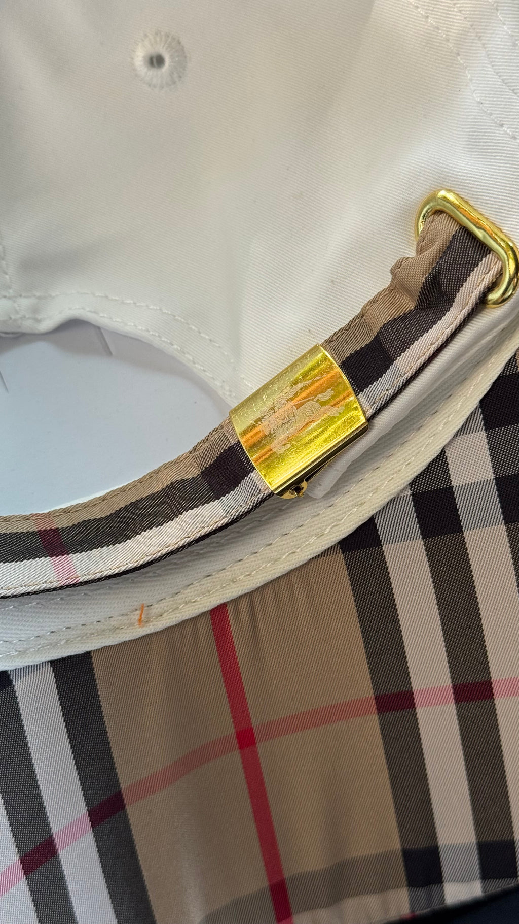 Burberry Mirror Baseball Cap -1058
