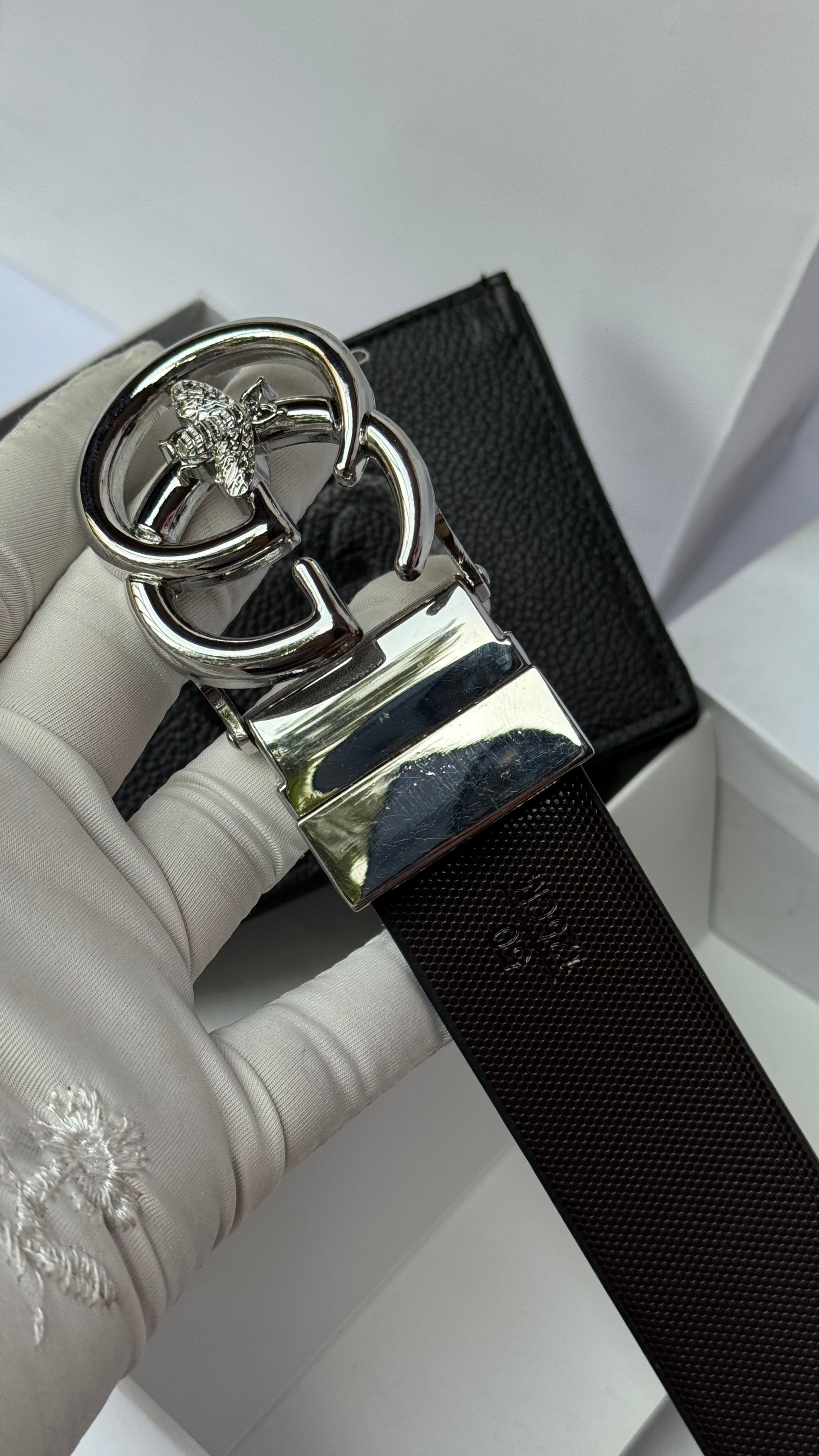 Gucci Wallet & Belt Gift Set