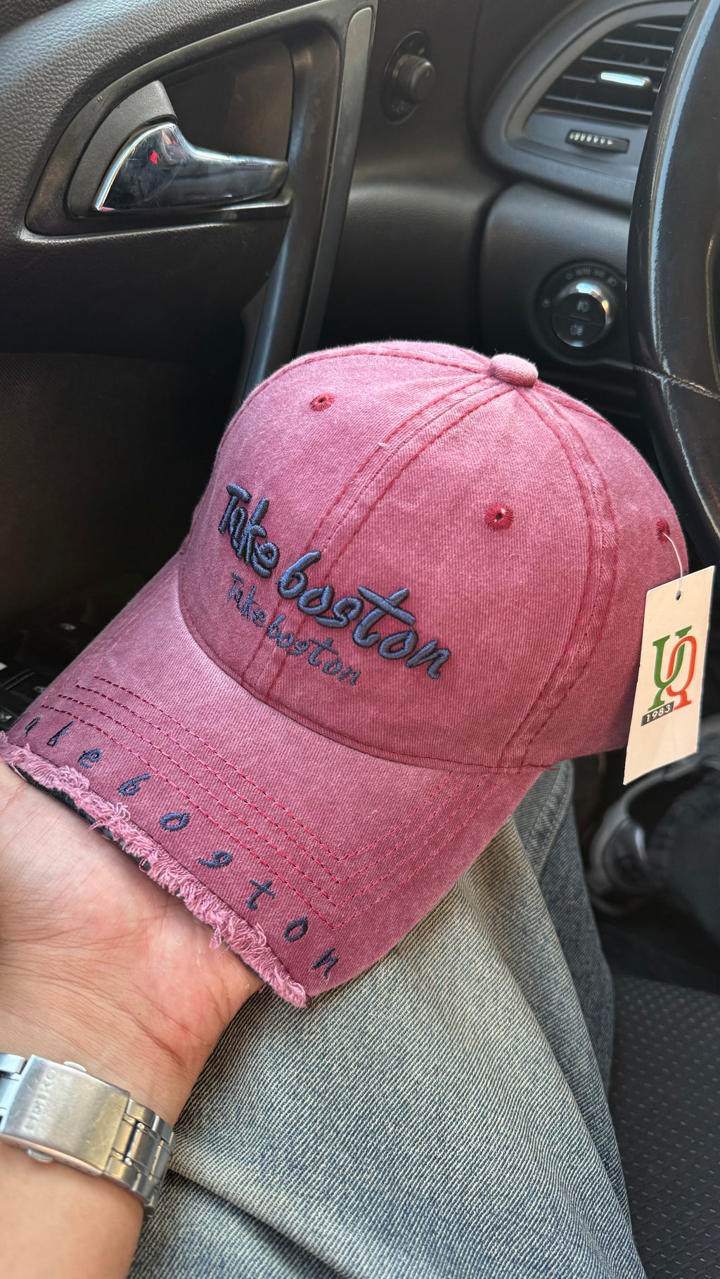Boston Burgundy Cap -1080