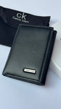 Calvin Klein Grained Leather Trifold Wallet