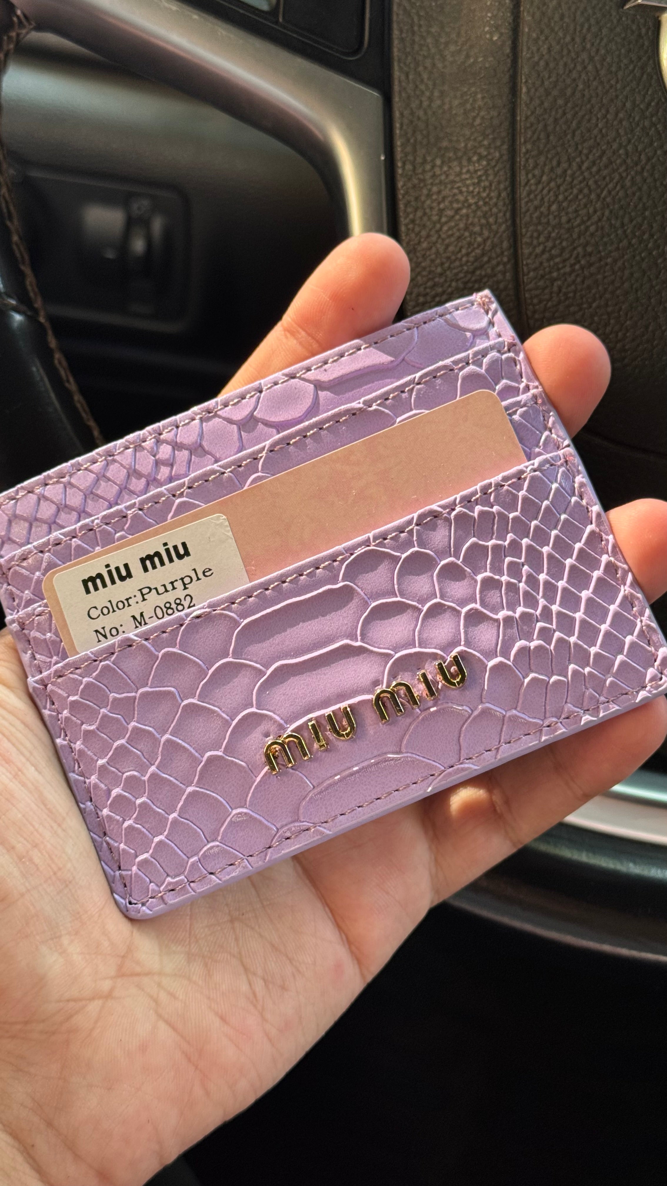 MiuMiu Card Holder-131