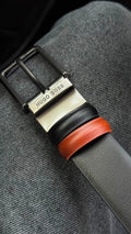 Hugo Boss Classic Double Face Belt – Black & Brown