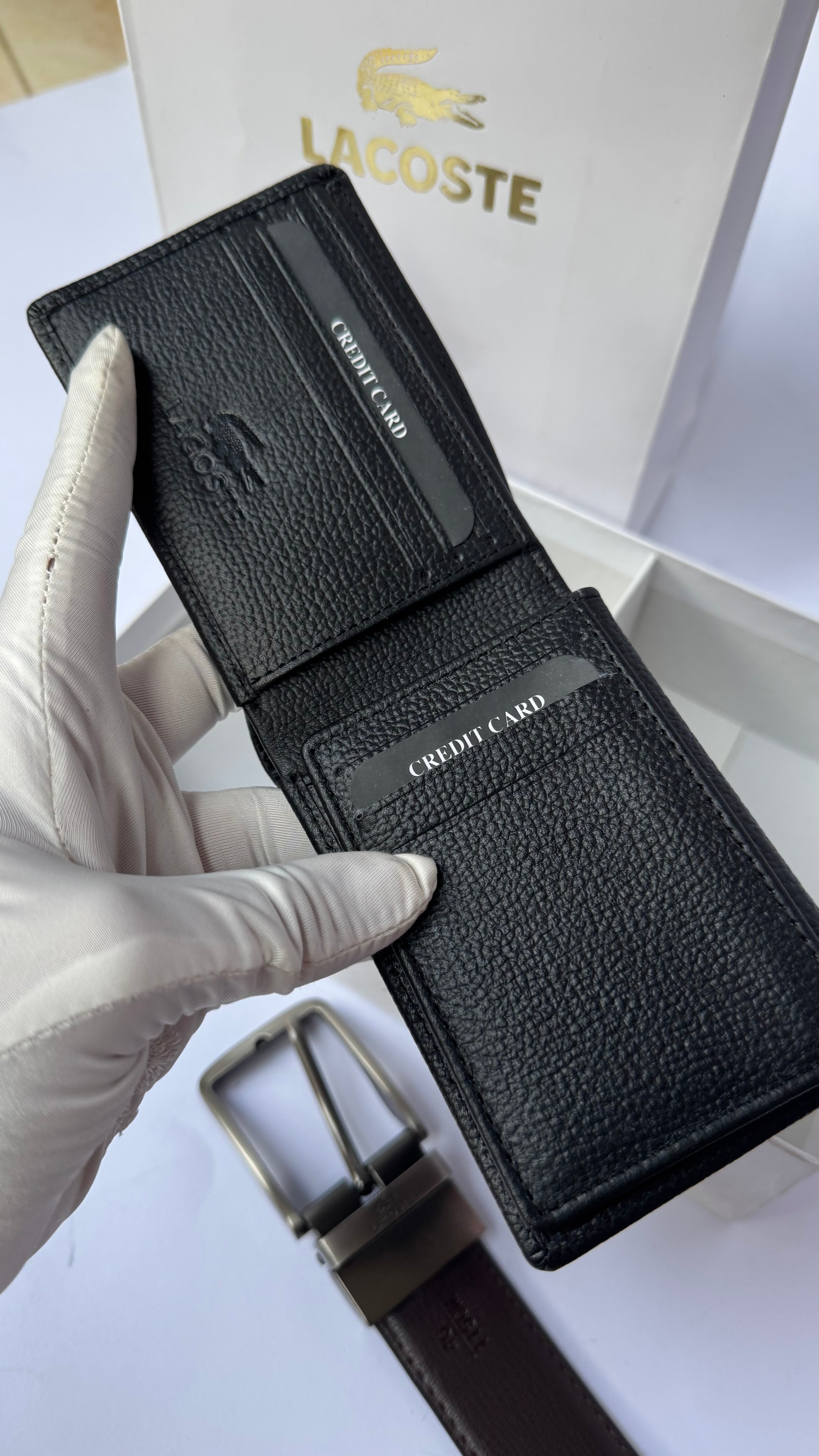 Lacoste Genuine Leather Wallet