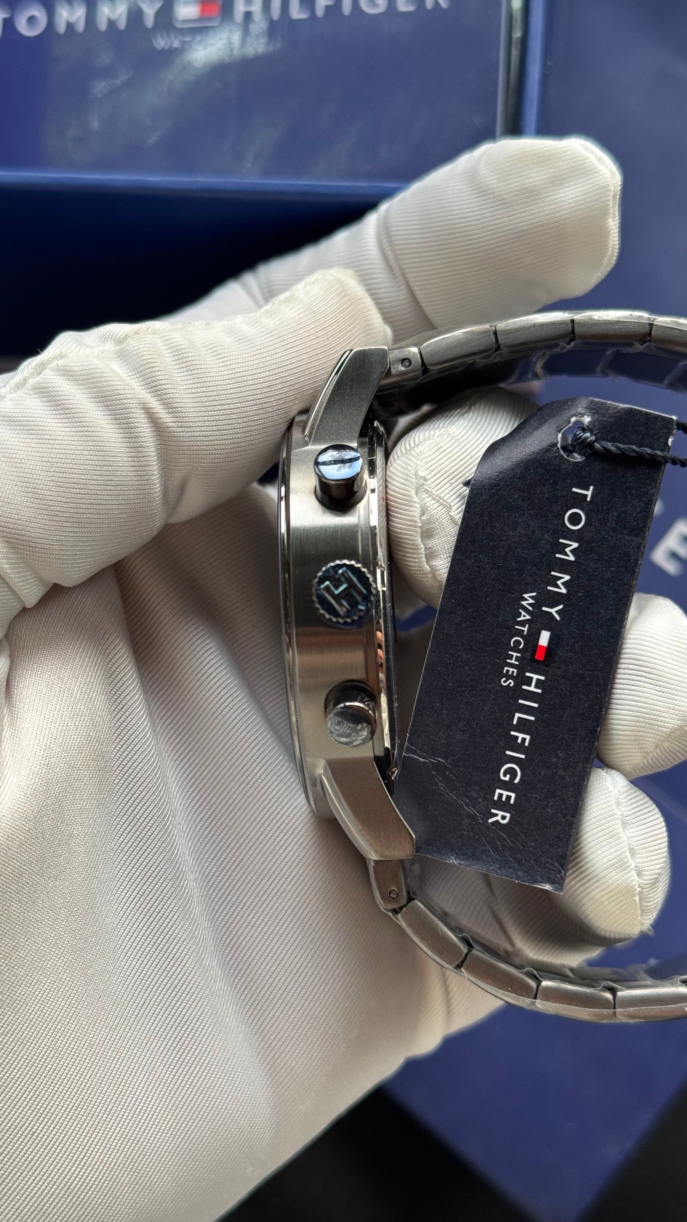 Tommy Hilfiger 1791456 Blue Dial Original Watch