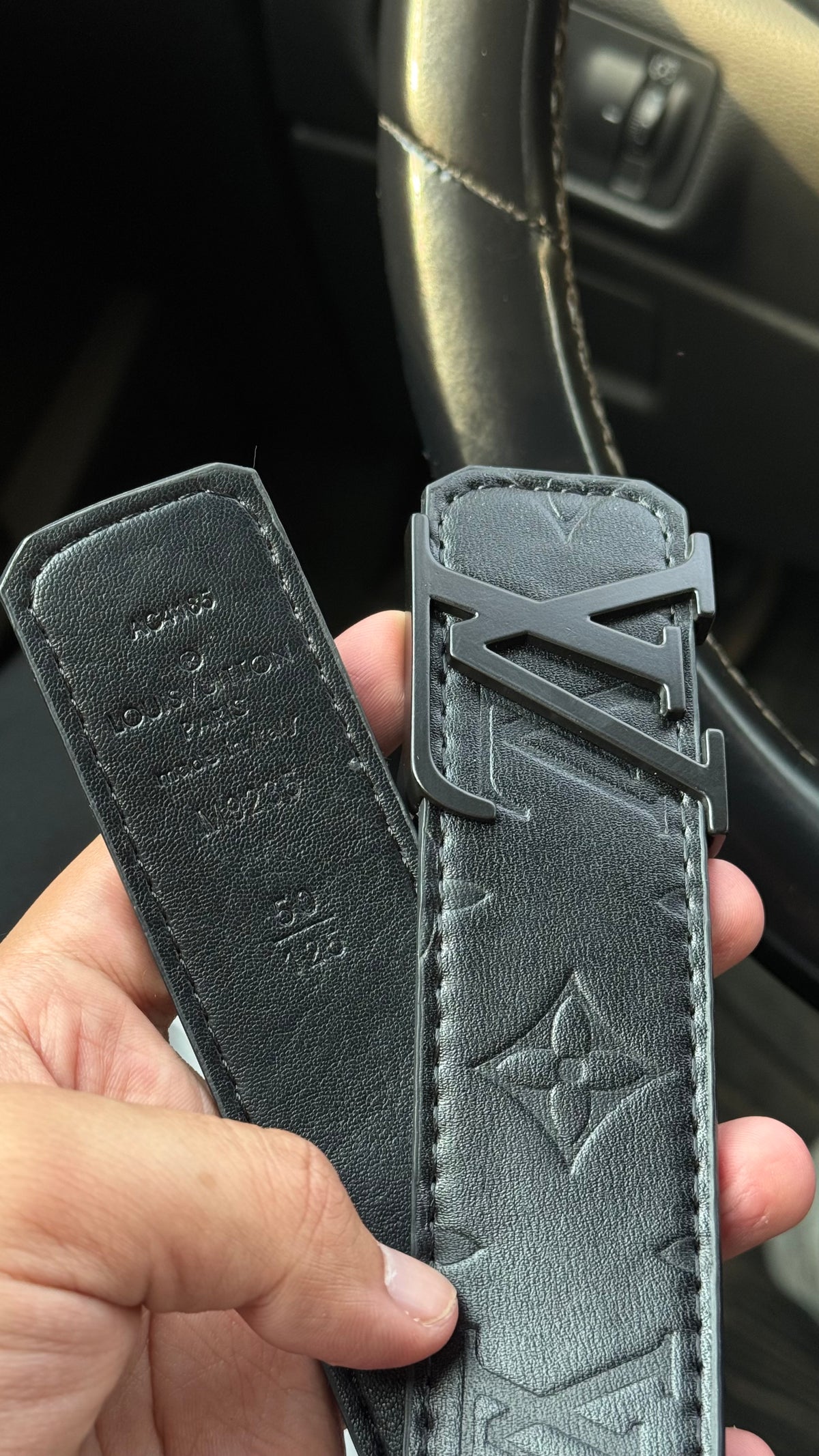 Louis Vuitton Mirror Fashion Belt