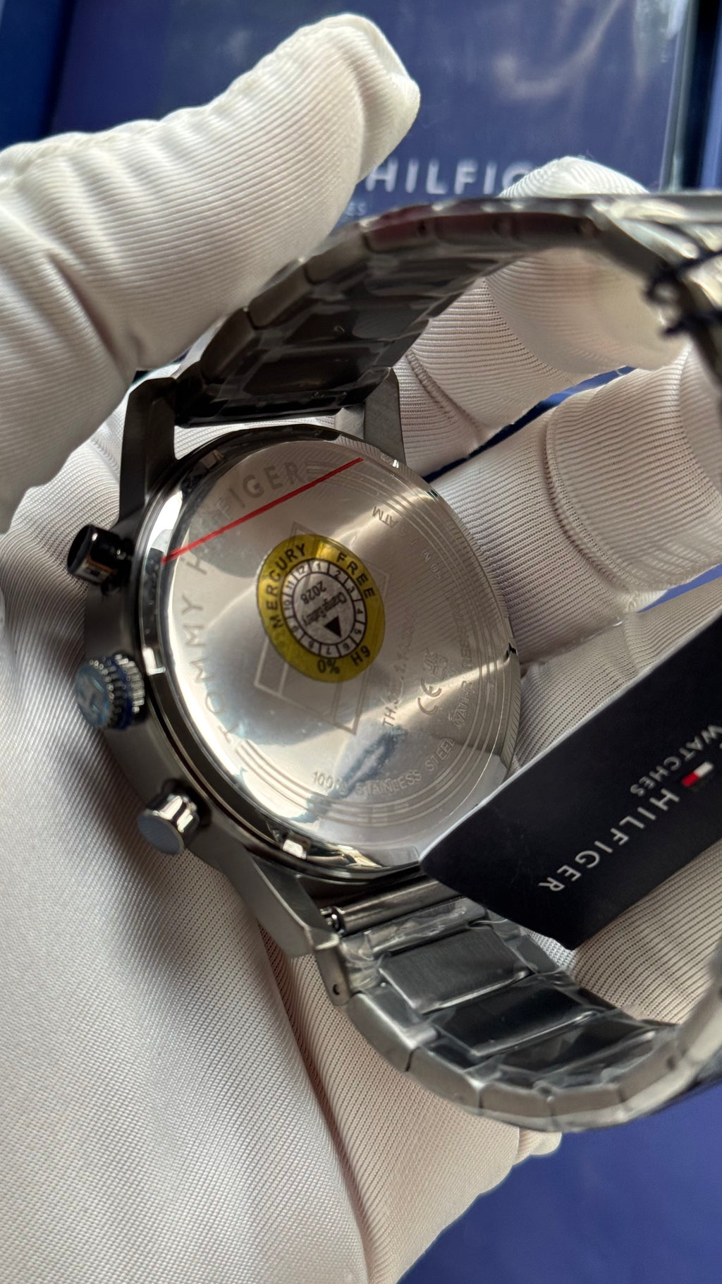 Tommy Hilfiger 1791456 Blue Dial Original Watch