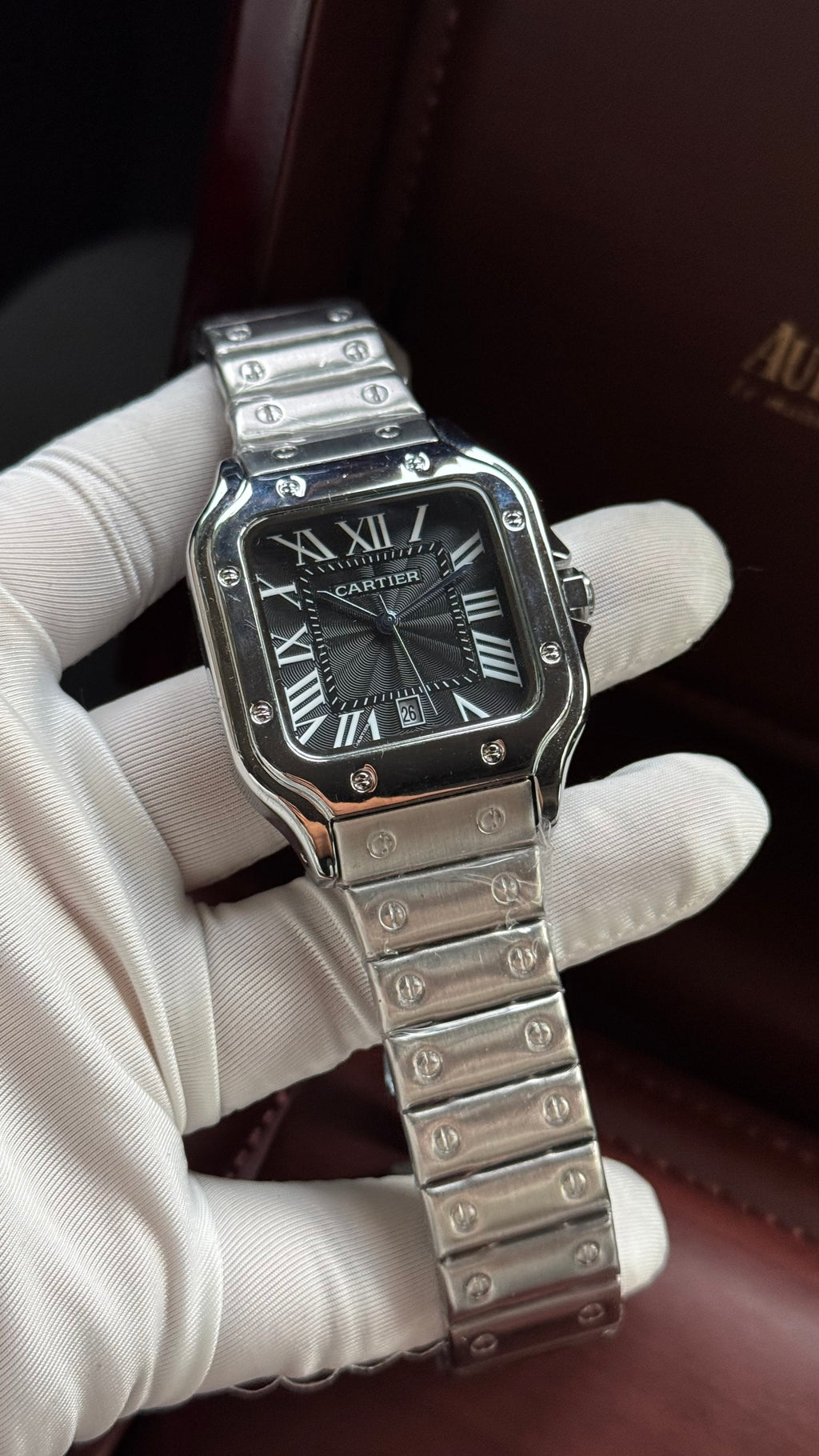 Cartier Santos Metal