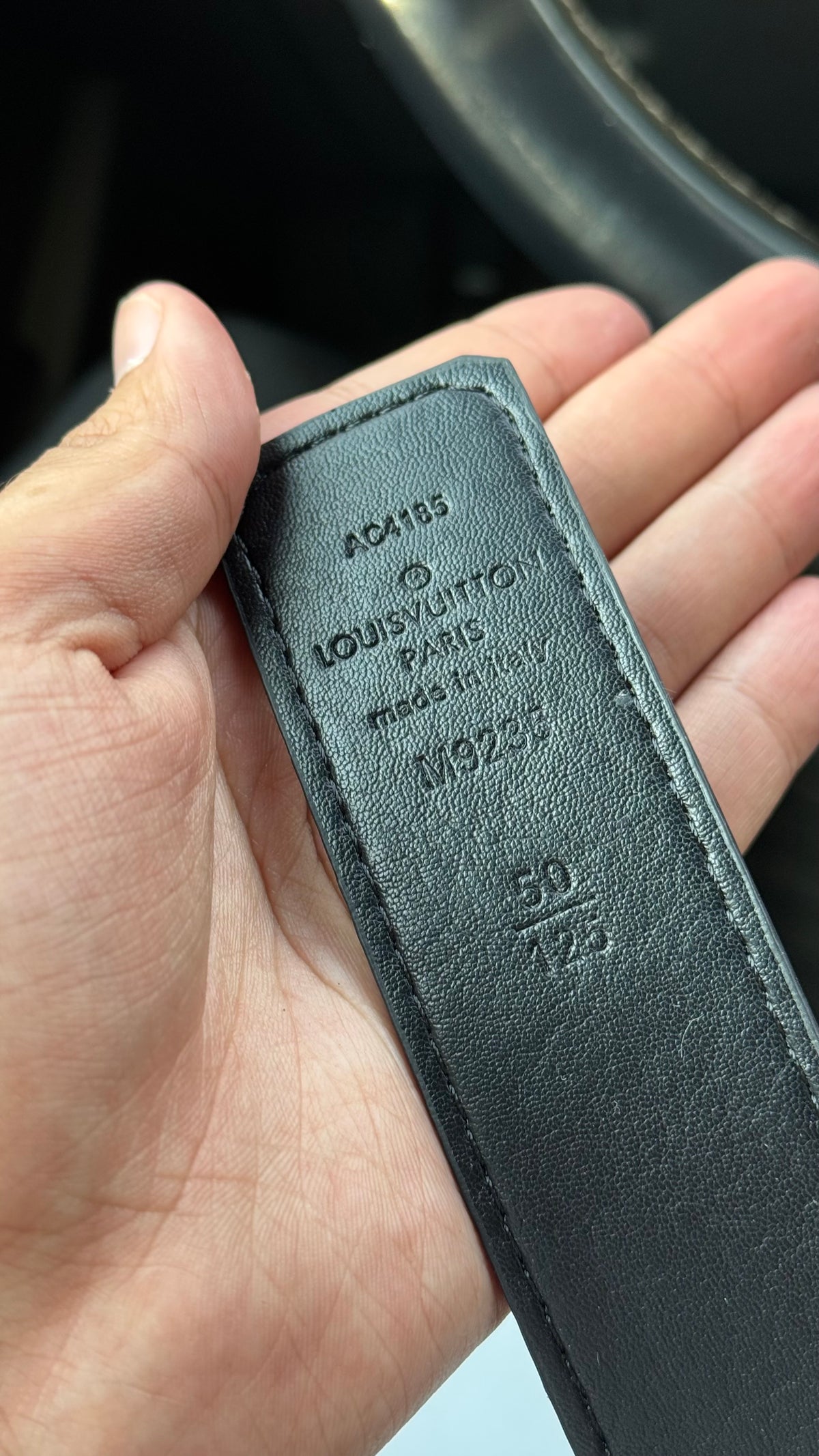 Louis Vuitton Mirror Fashion Belt