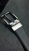 Tommy Hilfiger Double Face Belt – Black & Brown