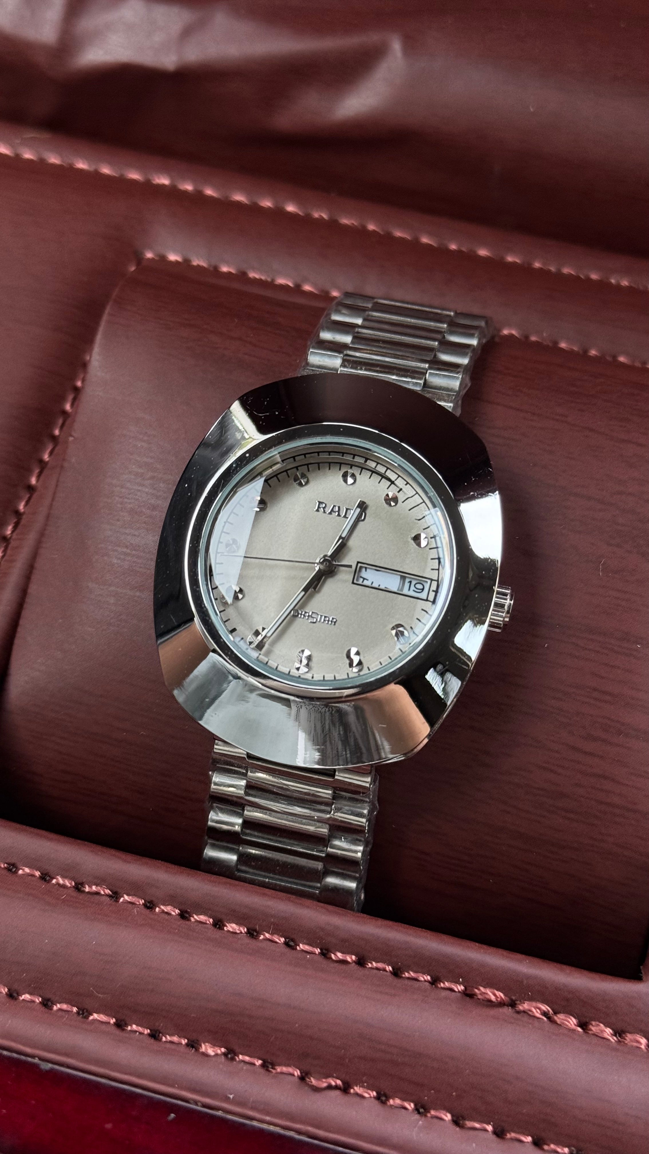 Rado Diastar Silver Watch