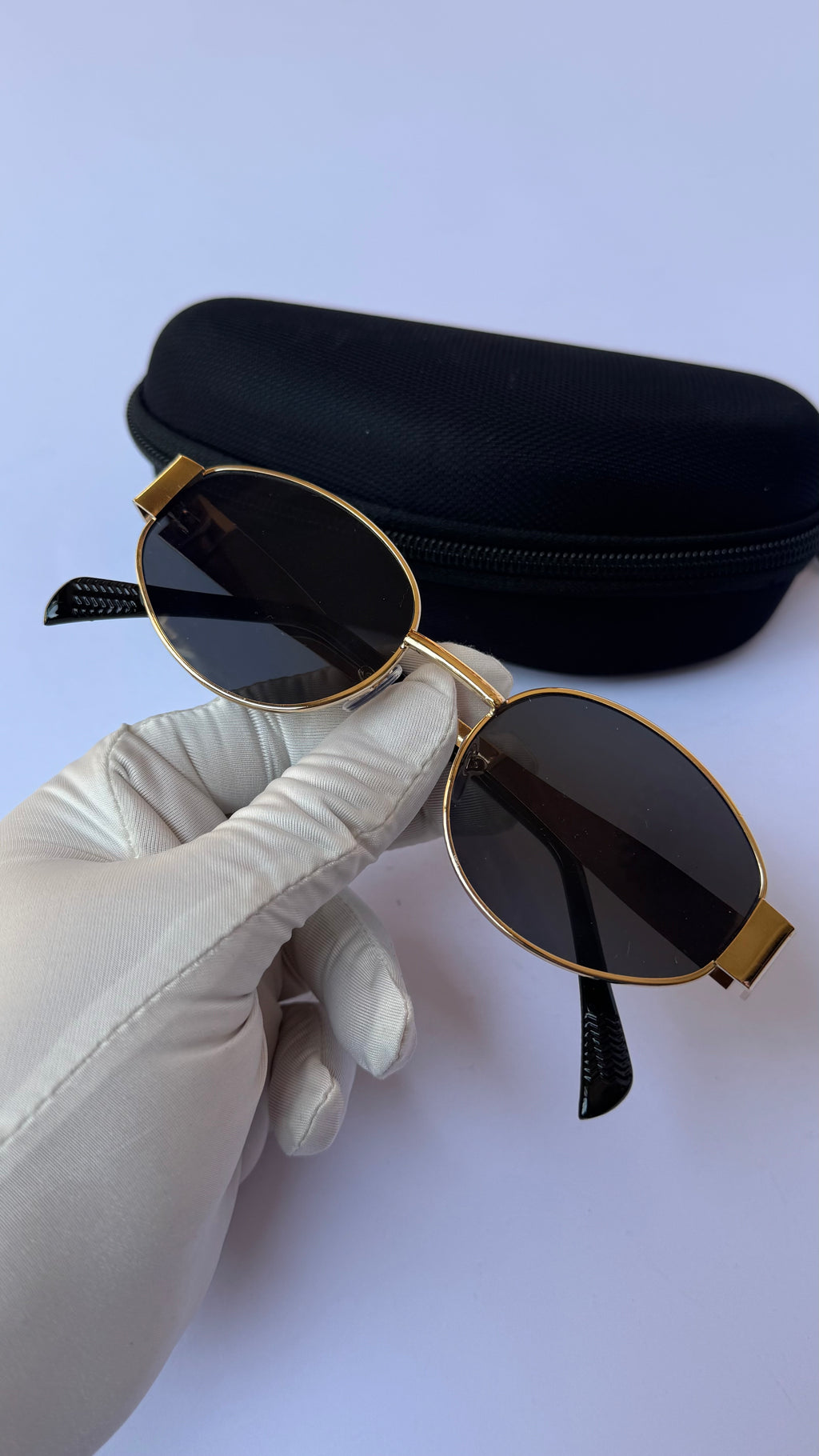 Vintage Oval Sunglasses