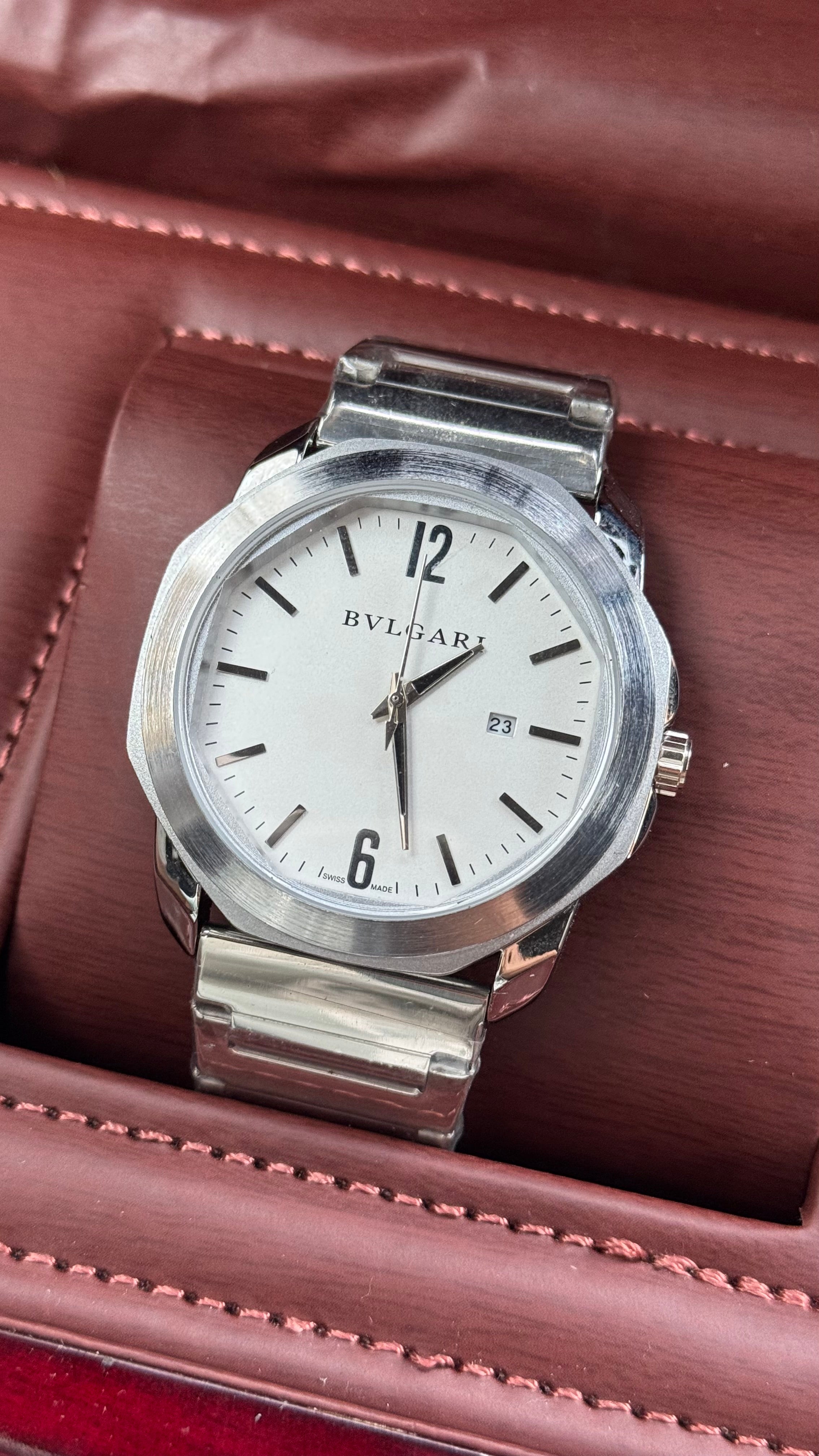 Bvlgari Semi-Automatic Luxury Watch – 4 Colors