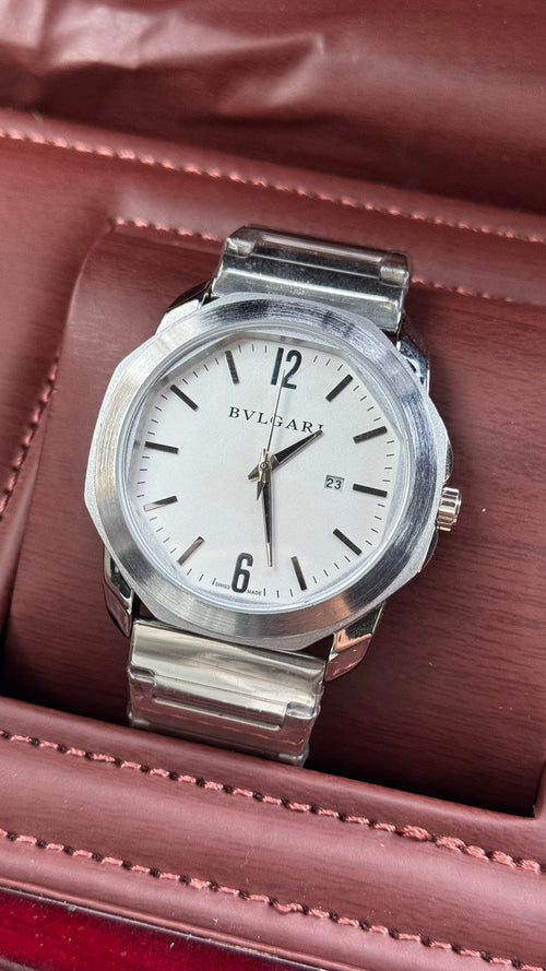 Bvlgari Semi-Automatic Luxury Watch – 4 Colors