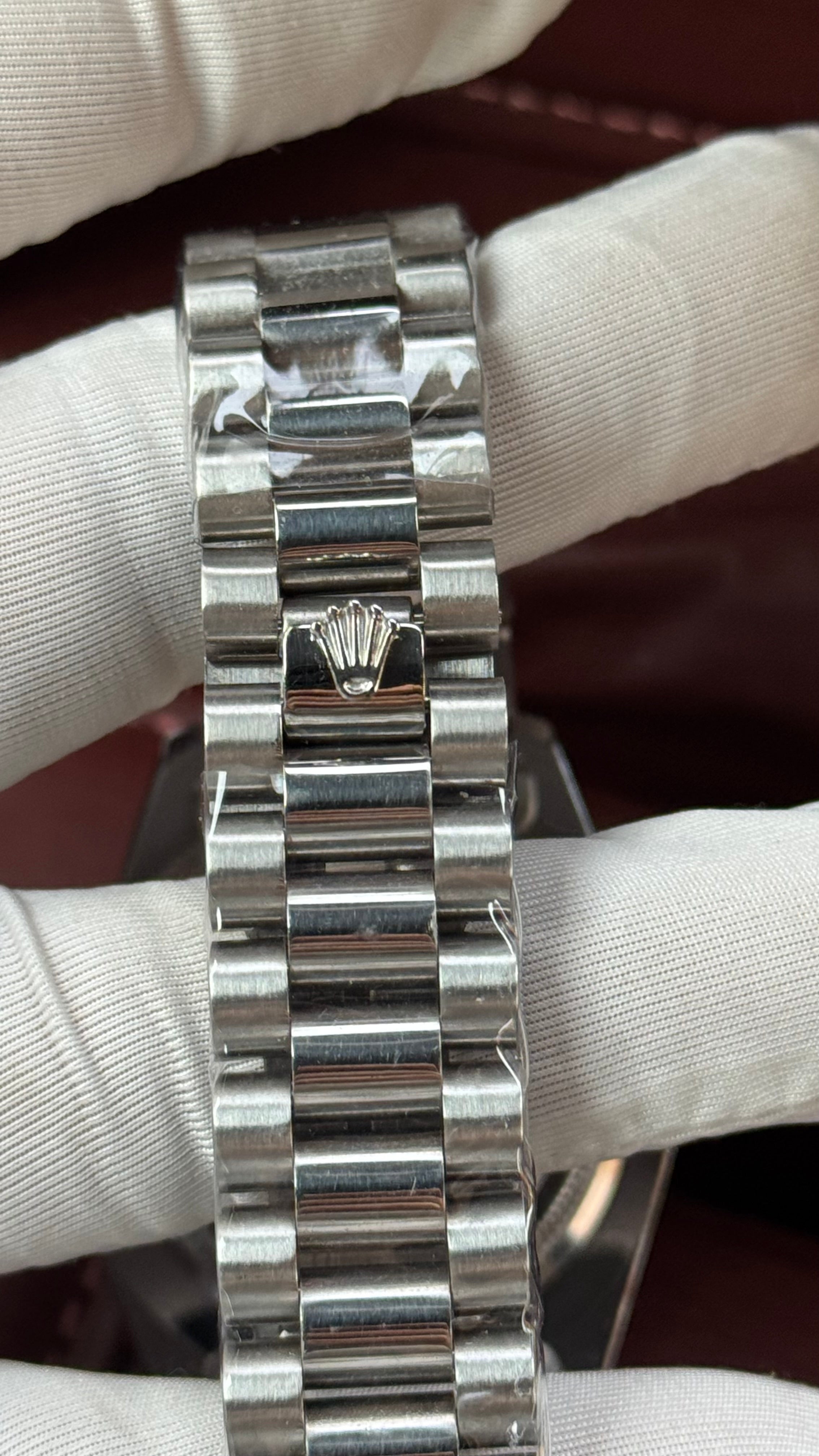 Rolex Day-Date Arabic Dial Watch – Tiffany Blue