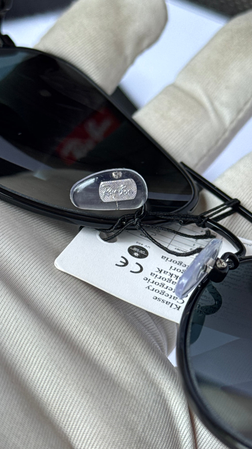 Ray-Ban Blue Aviator Sunglasses