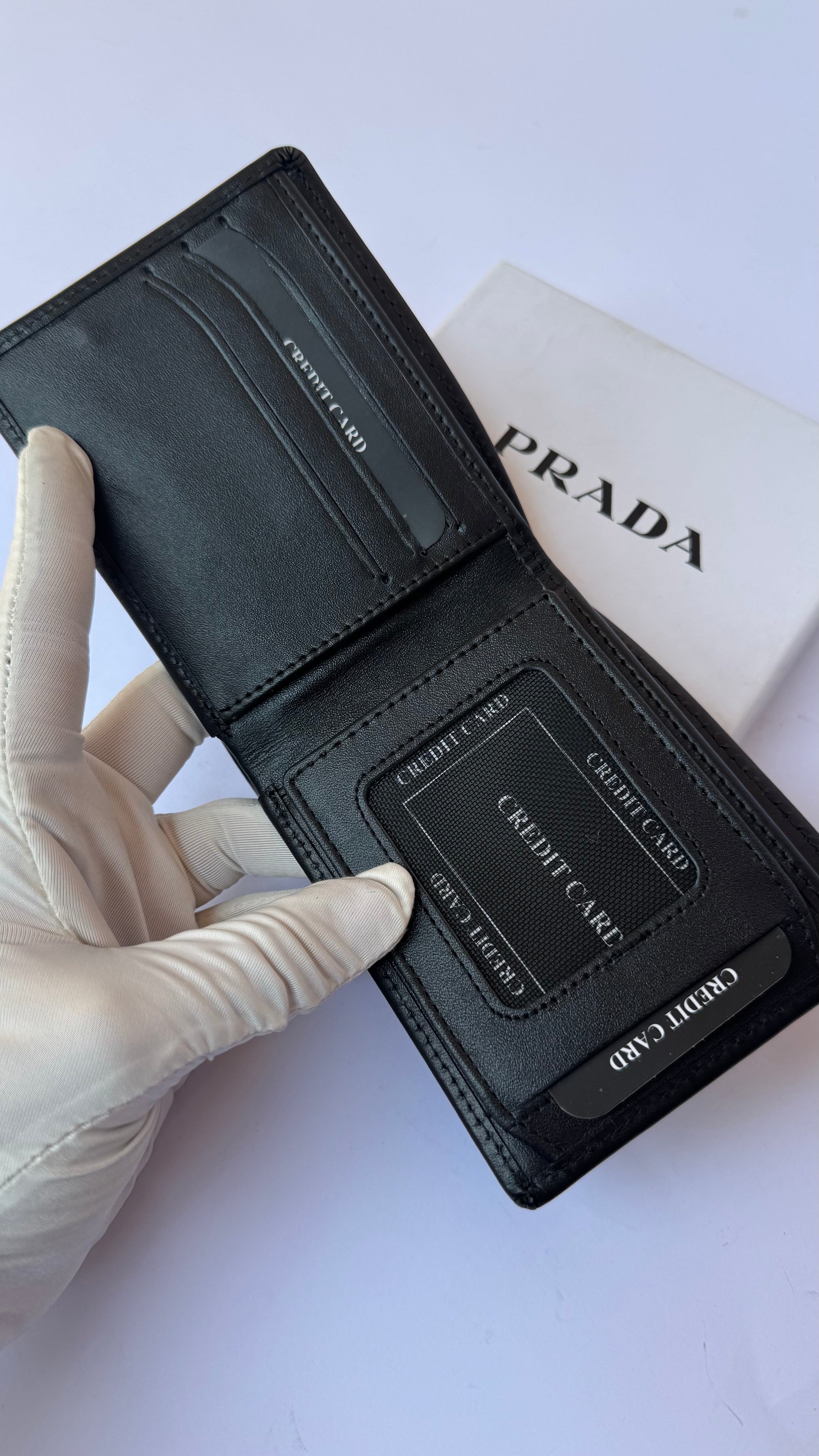Prada Genuine Leather Wallet