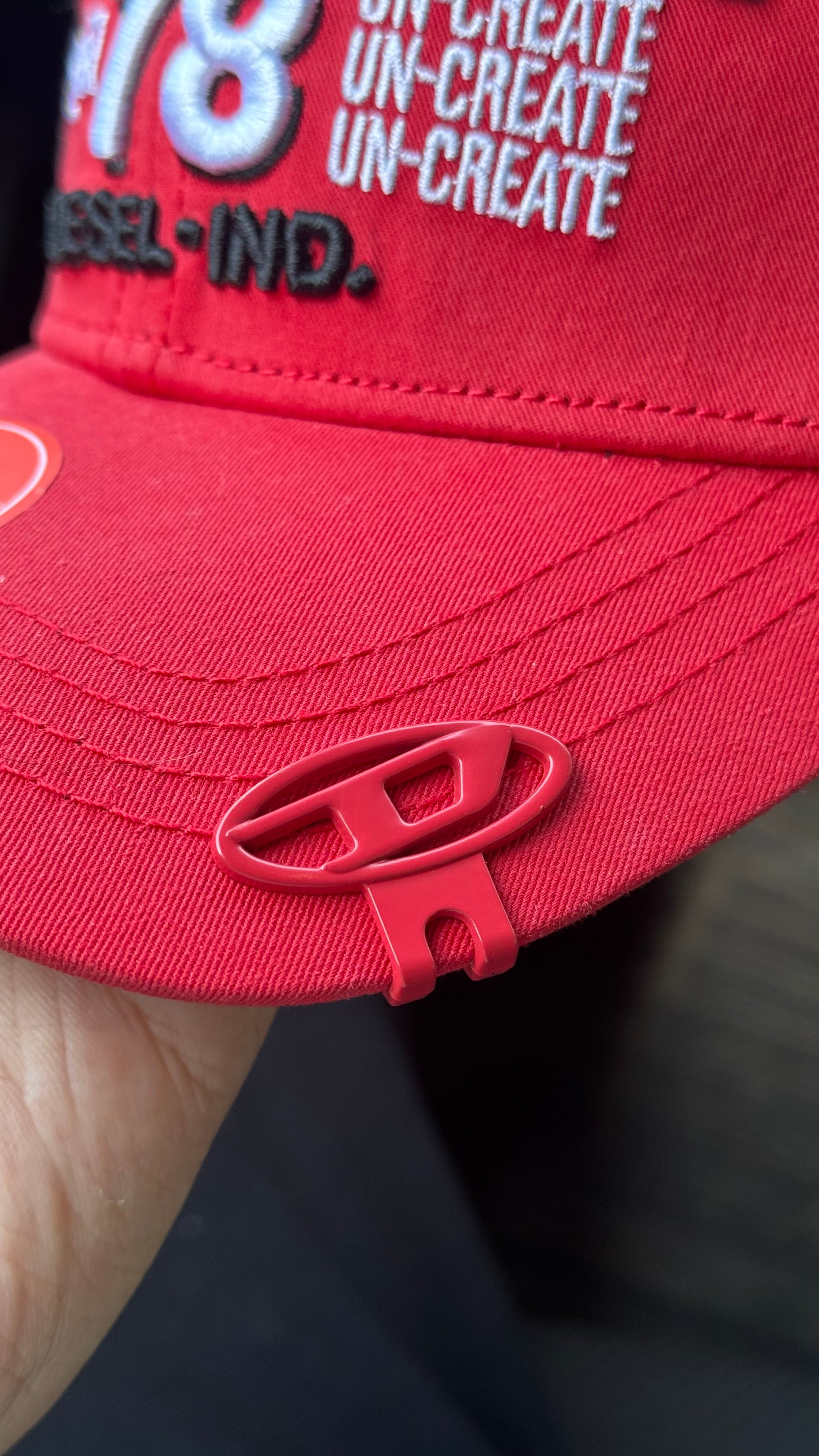 Diesel Mirror Baseball Cap -1057