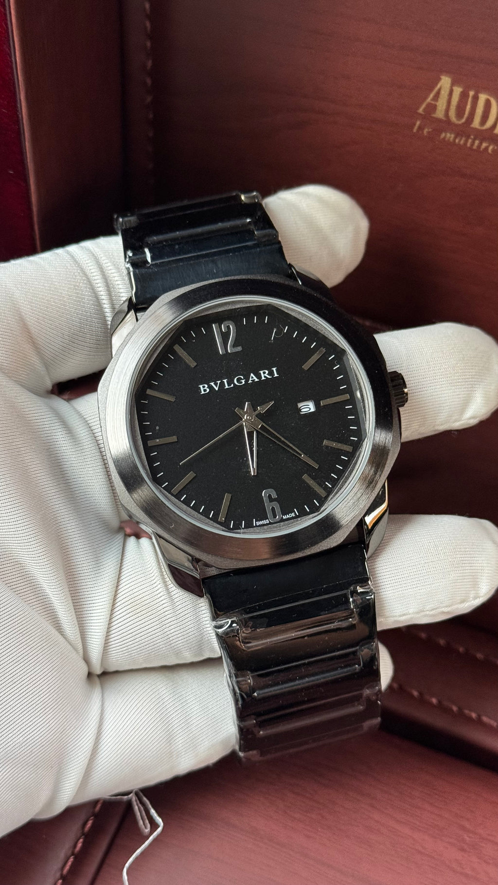 Bvlgari Semi-Automatic Luxury Watch – 4 Colors