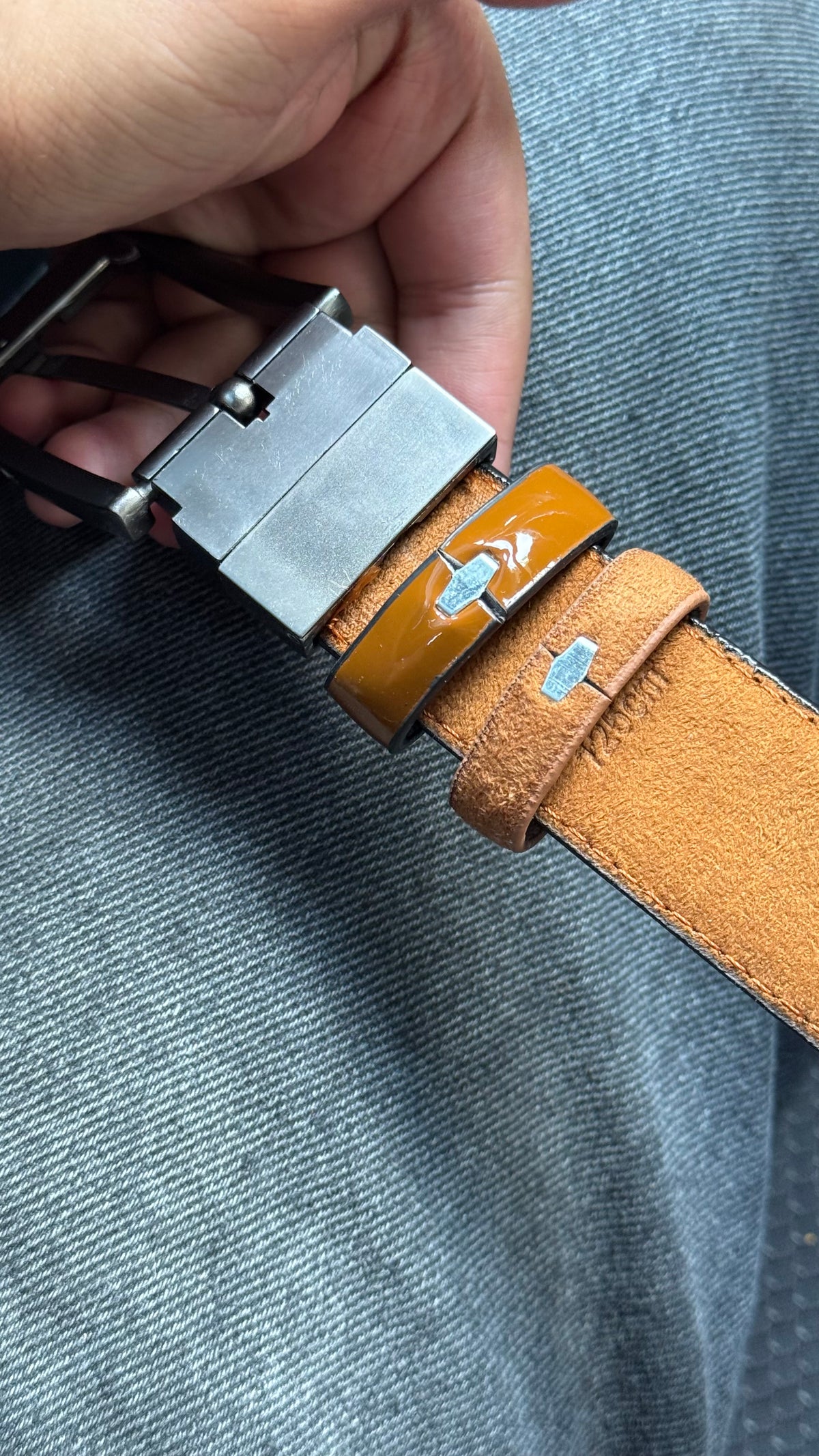 Montblanc Classic Verne Double Face Belt – 2 Materials