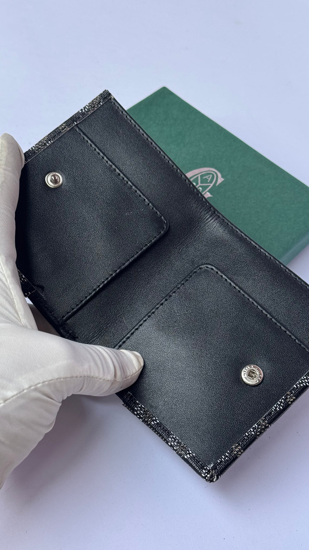 Goyard 2-in-1 Grained Leather Wallet