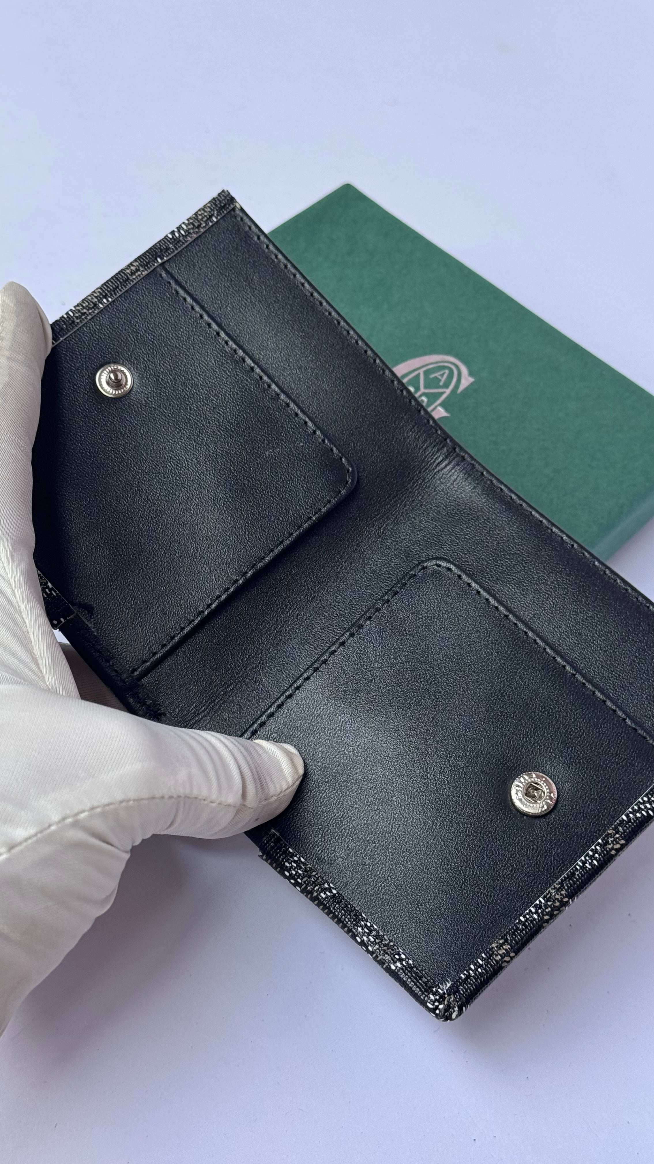 Goyard 2-in-1 Grained Leather Wallet